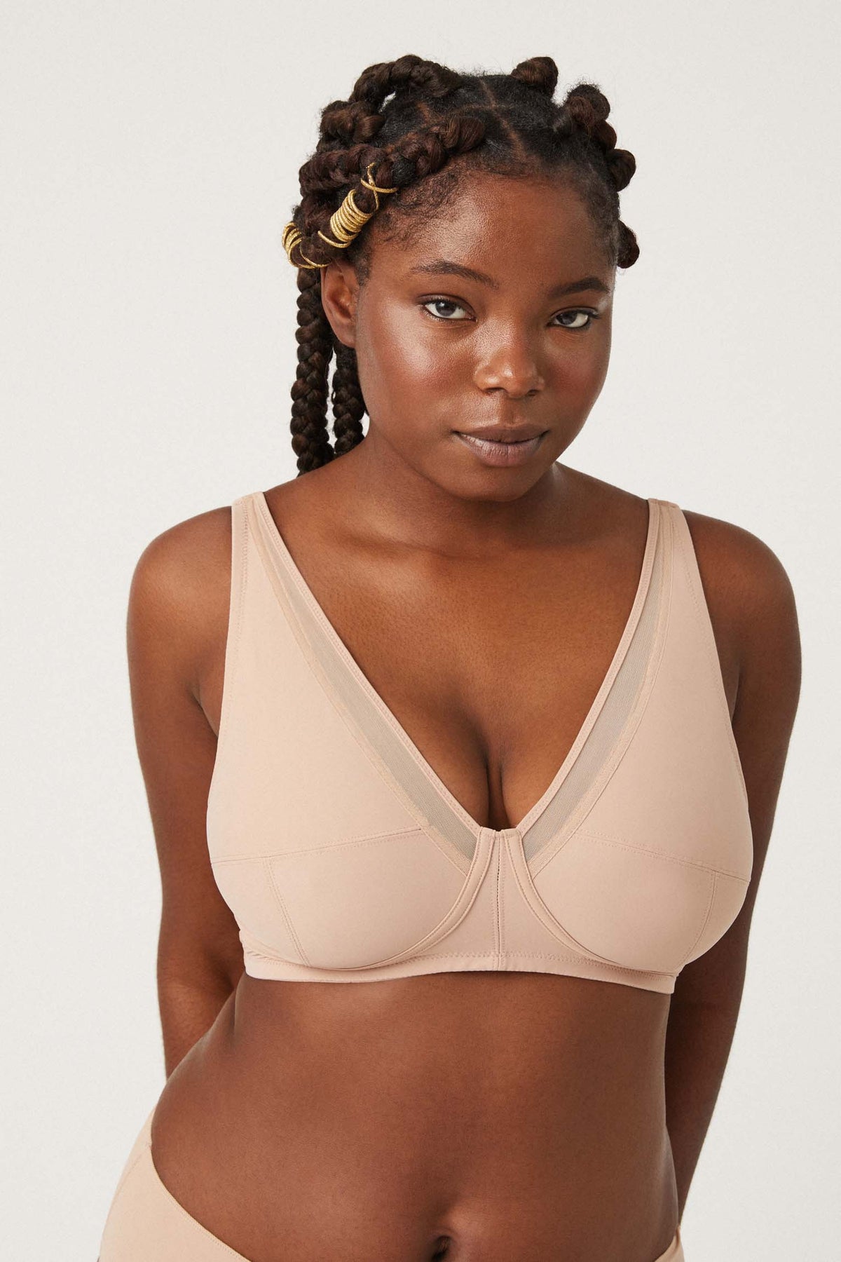 Soutien-gorge Immoderata Modèle SPIDER - Taille 90B, Noir, Neuf Avec étiquettes