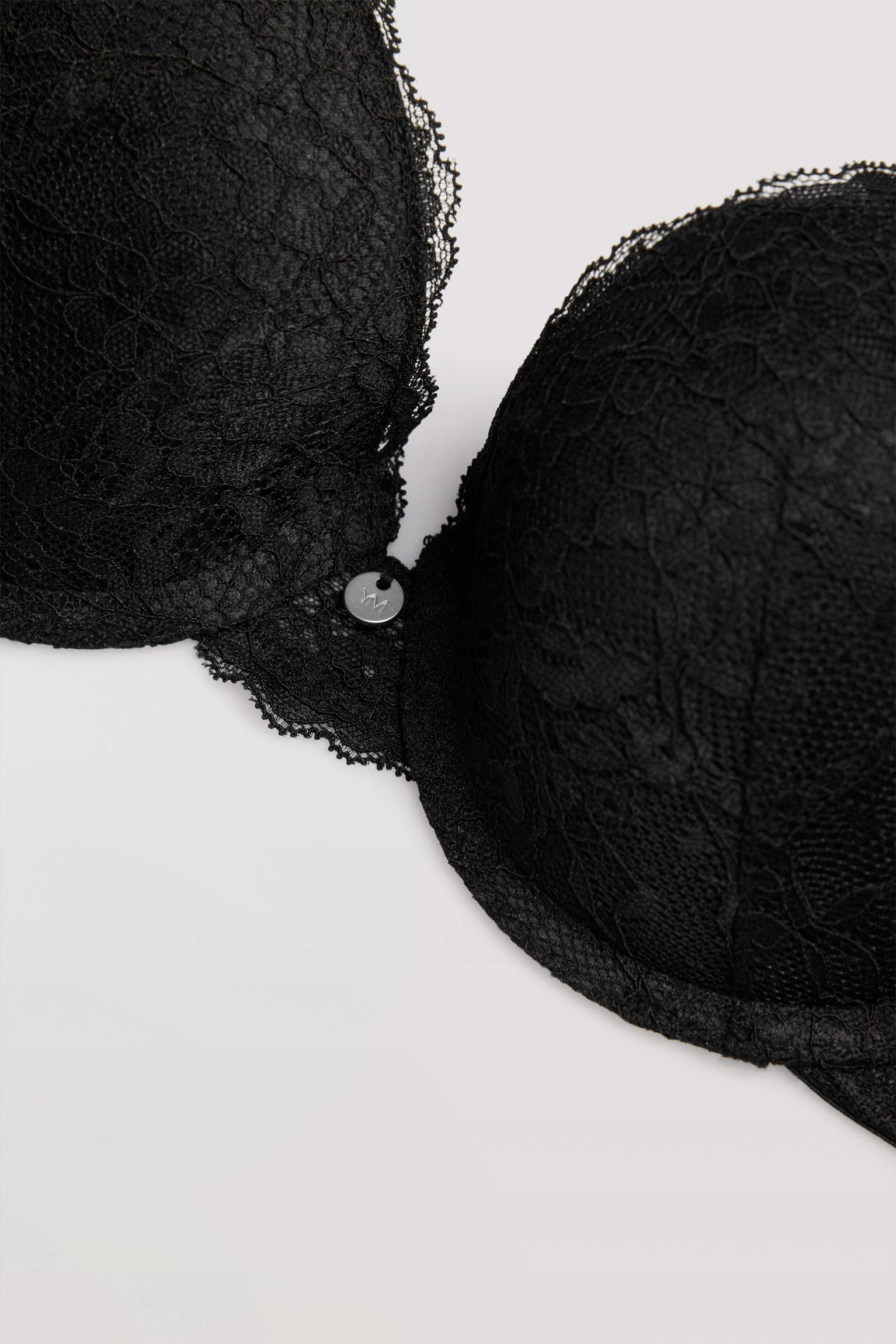 Soutien-gorge push up et culotte brésilienne noirs lingerie noire