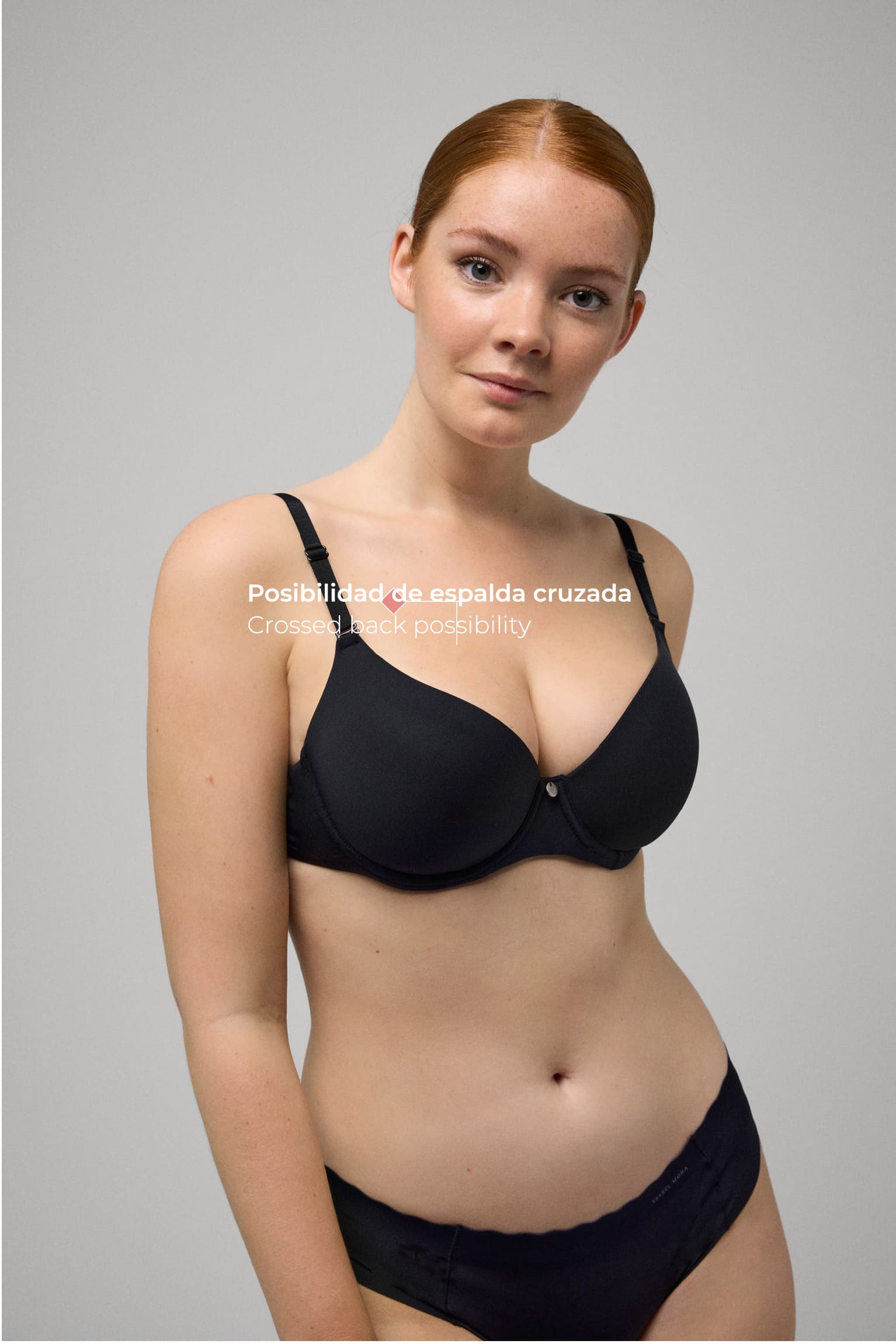 Soutien-gorge noir taille réglable