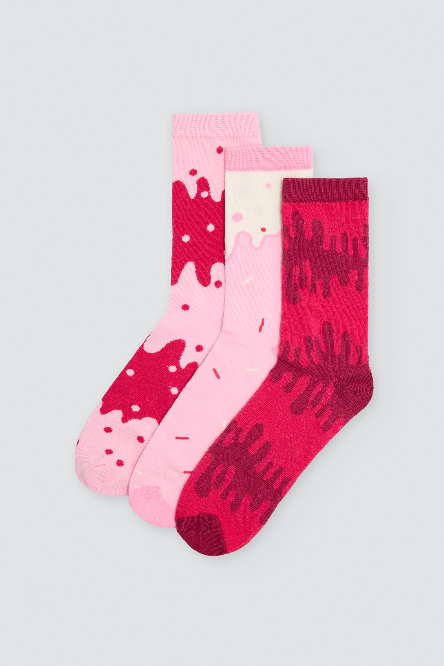 Coffret cadeau de 3 chaussettes Smoothies