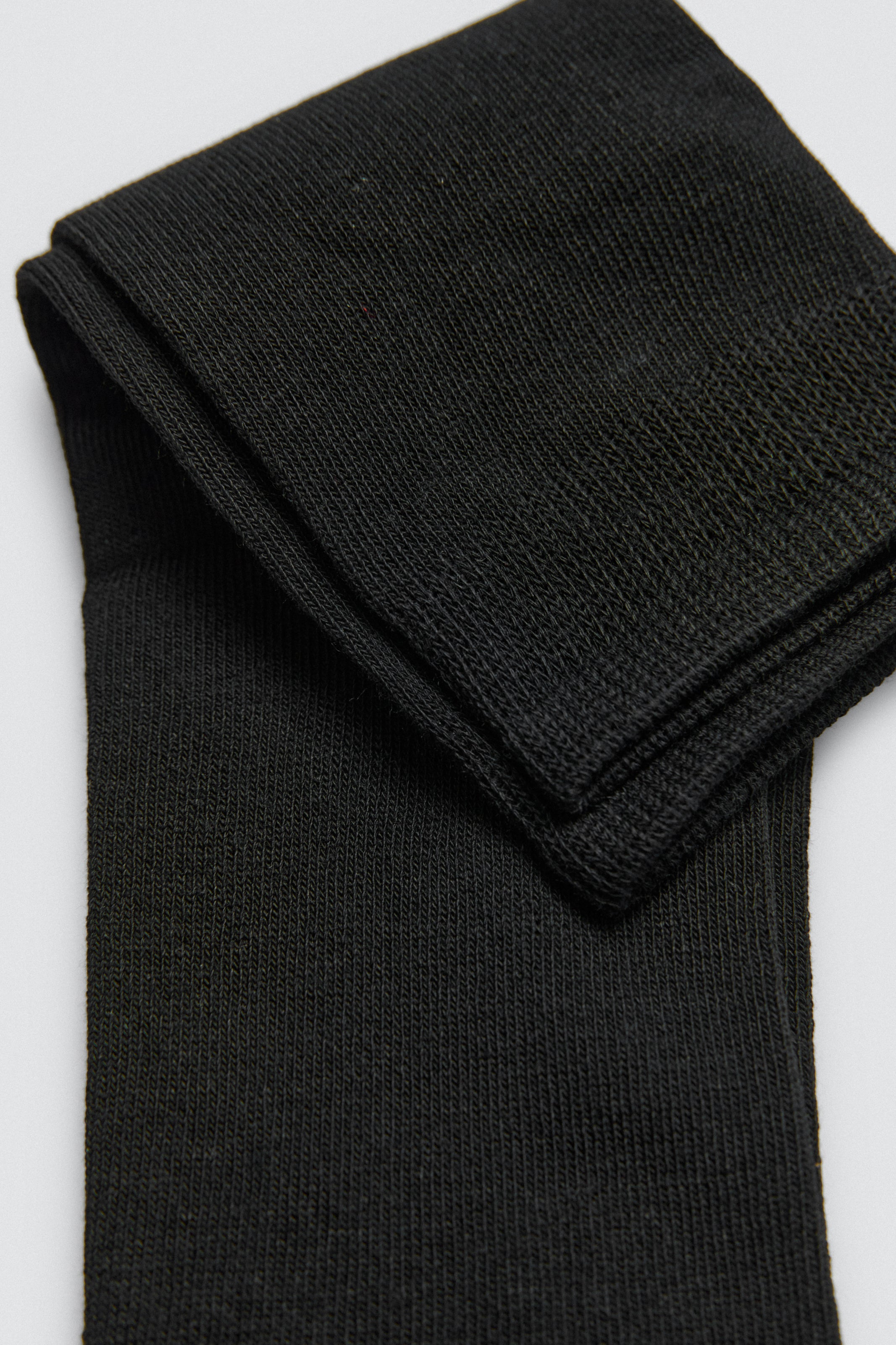 Lot de 3 chaussettes chaudes noires en bambou
