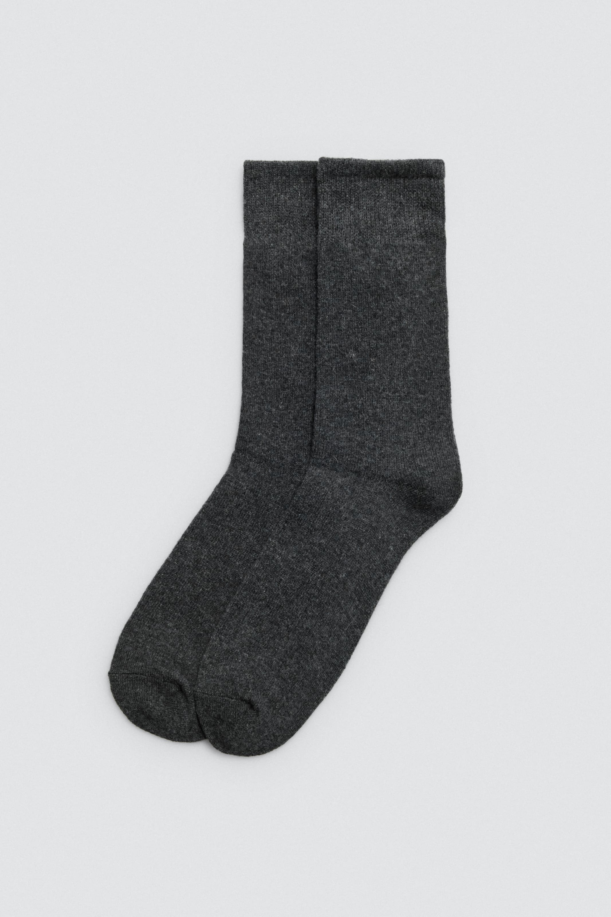 Lot de 3 chaussettes en laine de couleur foncée