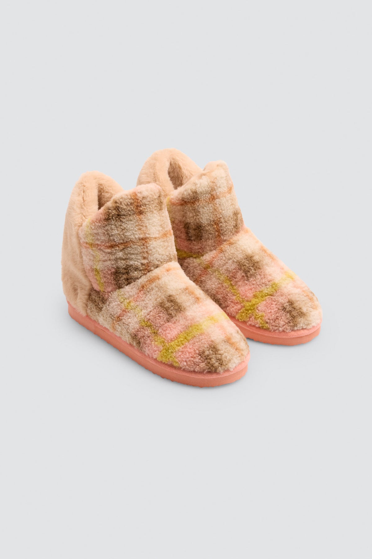 14188-GRIS-zapatillas-de-casa-mujer-con-ribete-de-pelo-grises