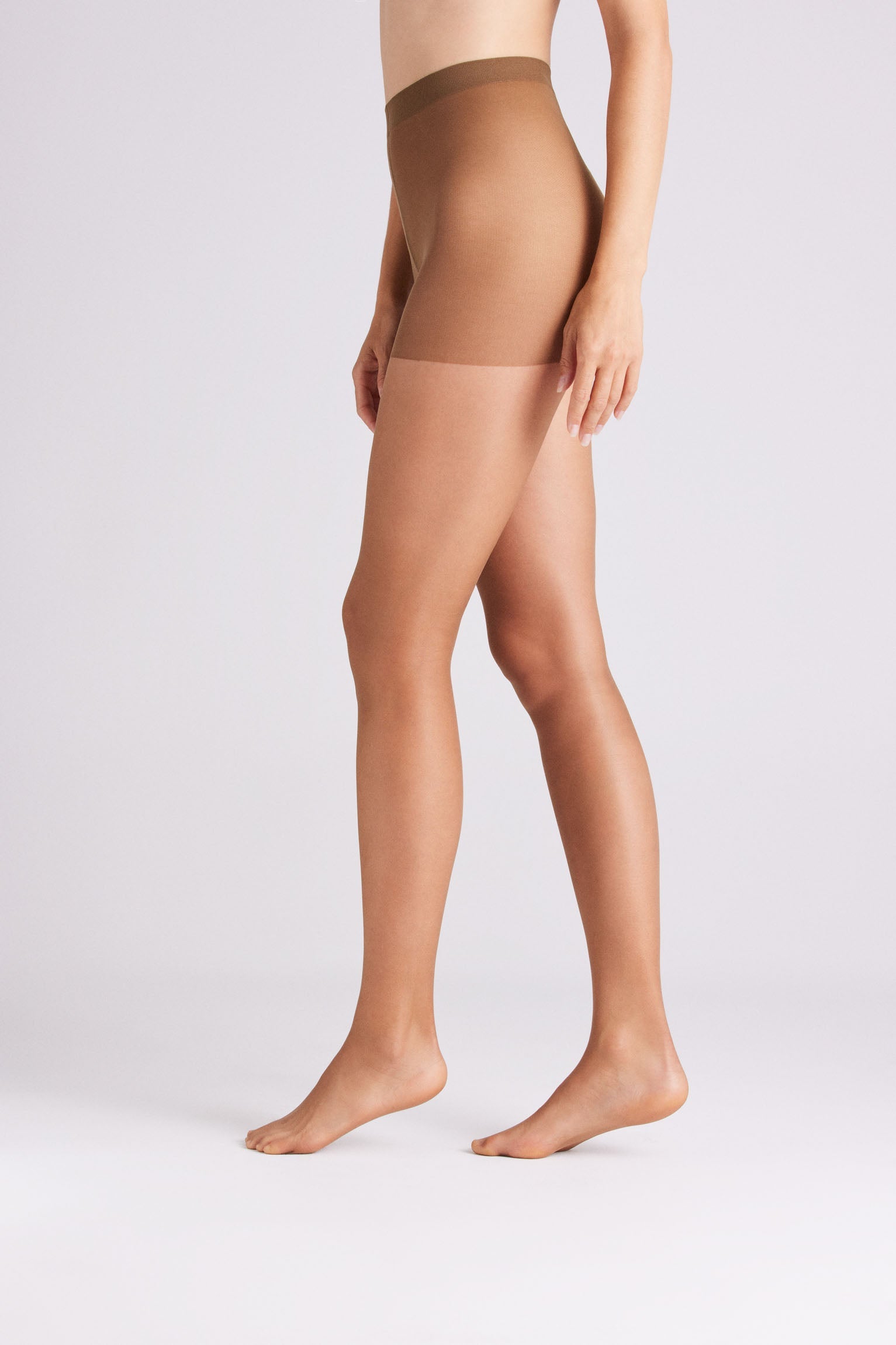 16406 1 panty 15 den - Marrón