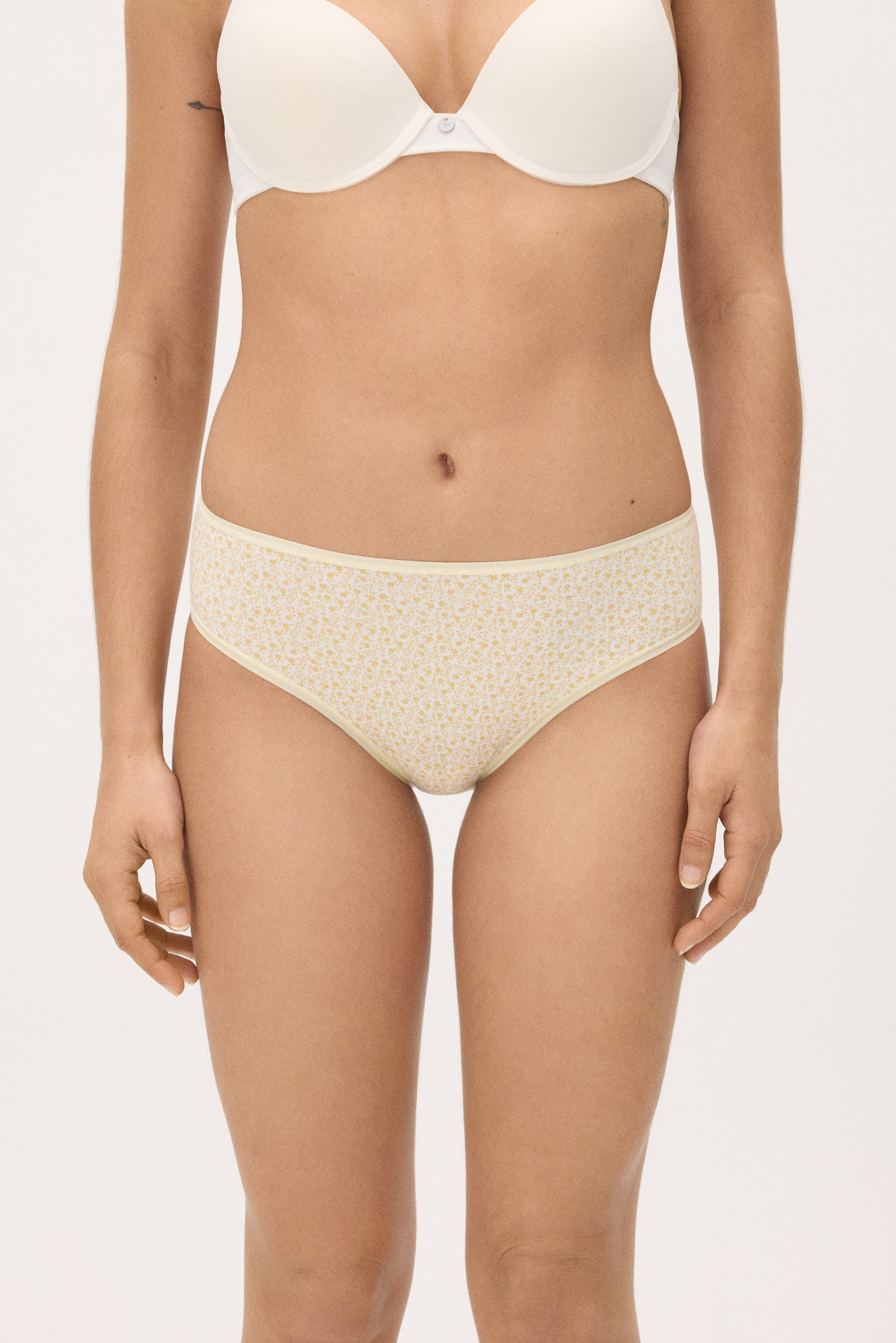 Lot de 6 slips midi unis et imprimés