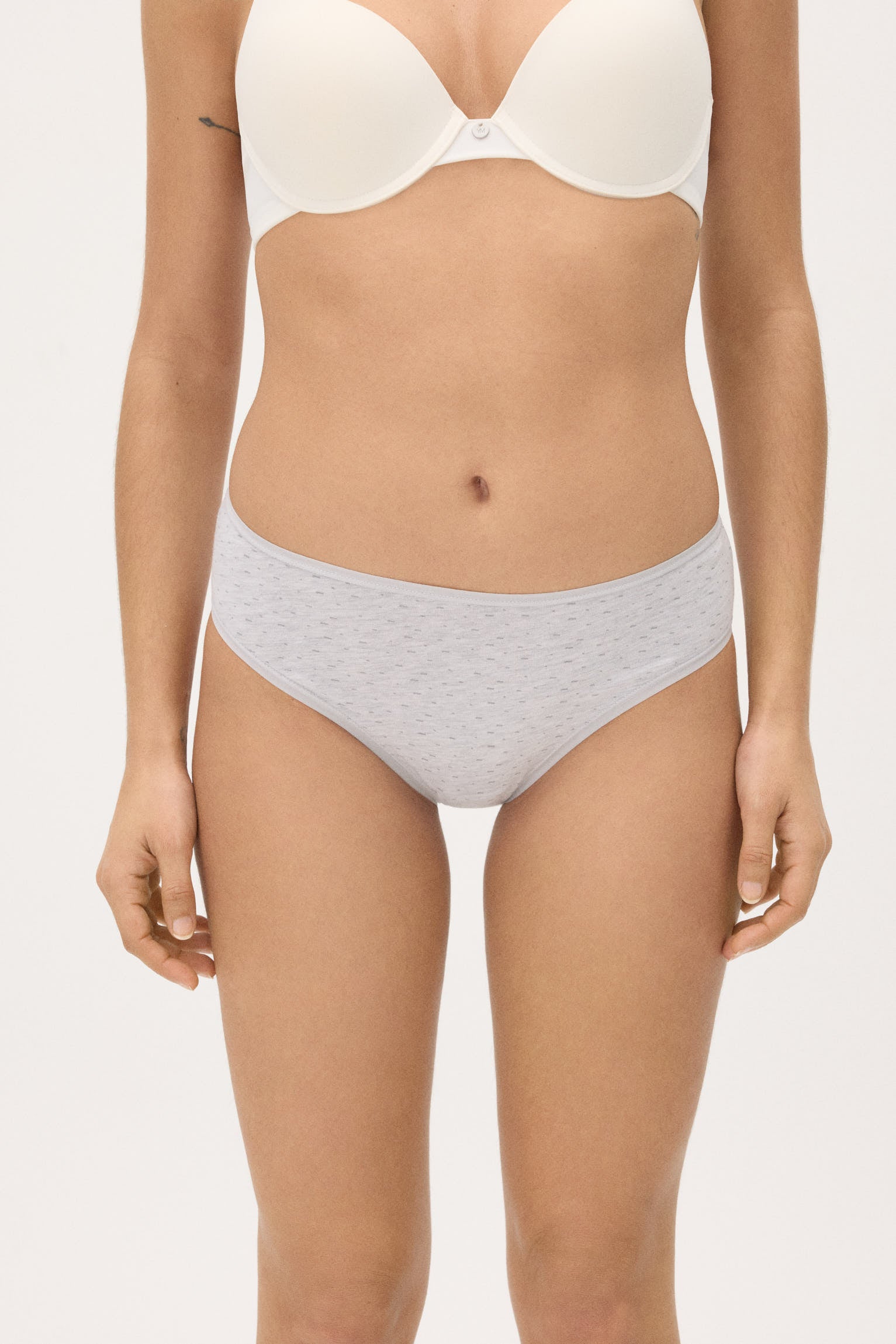 Lot de 6 slips midi unis et imprimés