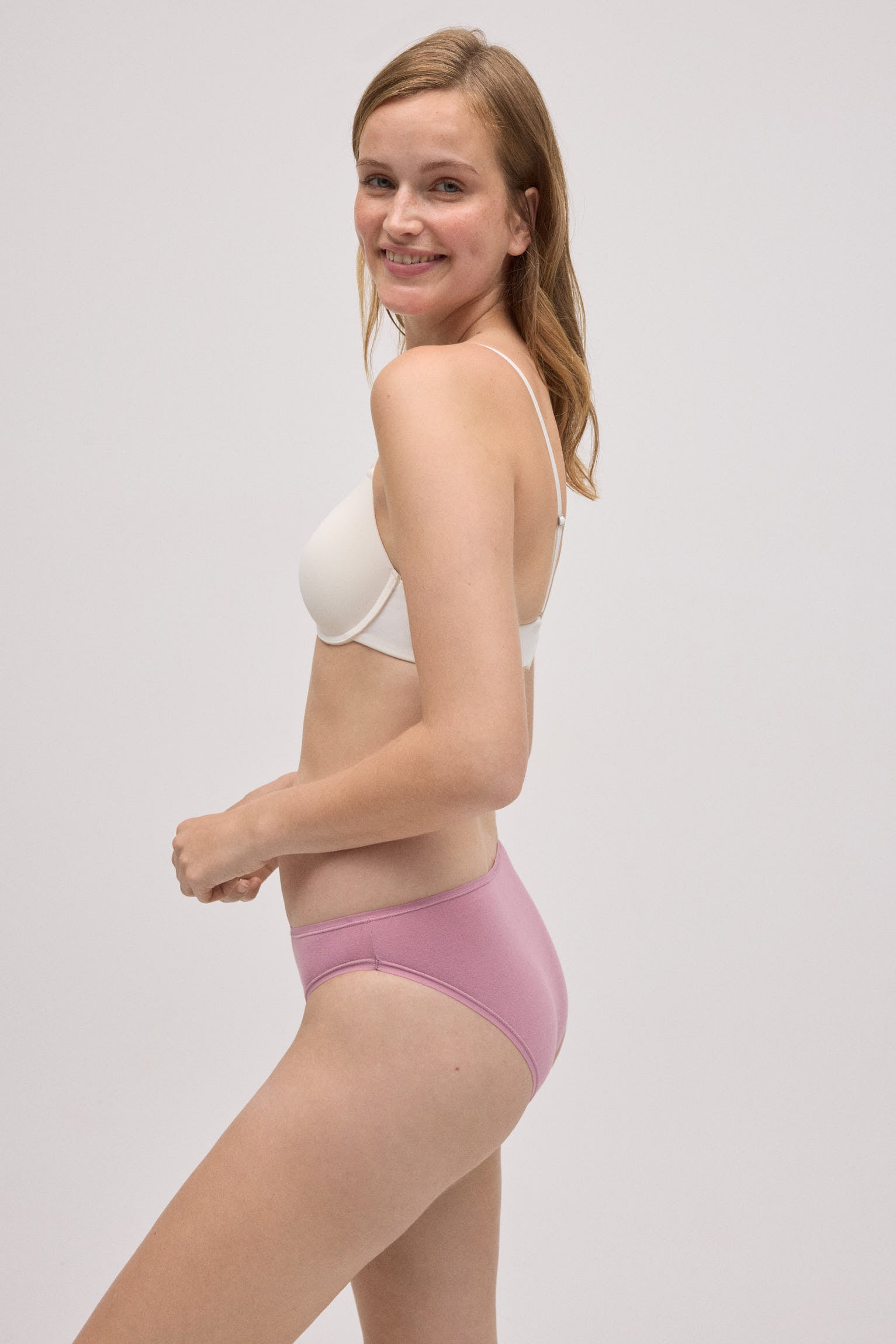 Lot de 4 mini culottes basiques en coton