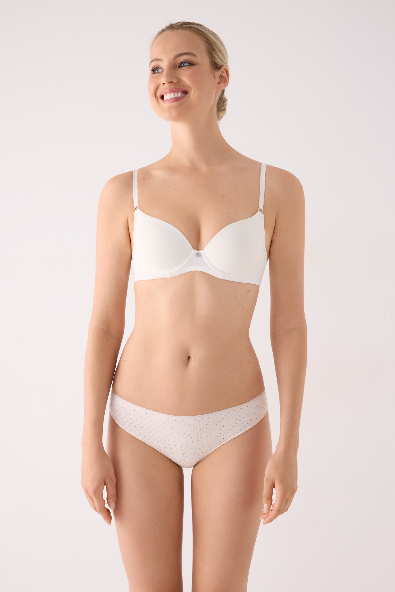 Pack de 2 strings imprimés en coton, multicolore