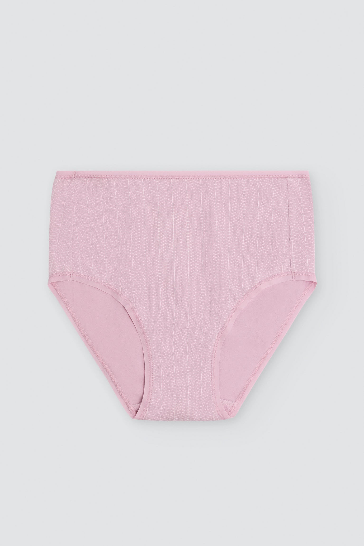 Pack de 2 culottes hautes imprimées en coton, multicolore