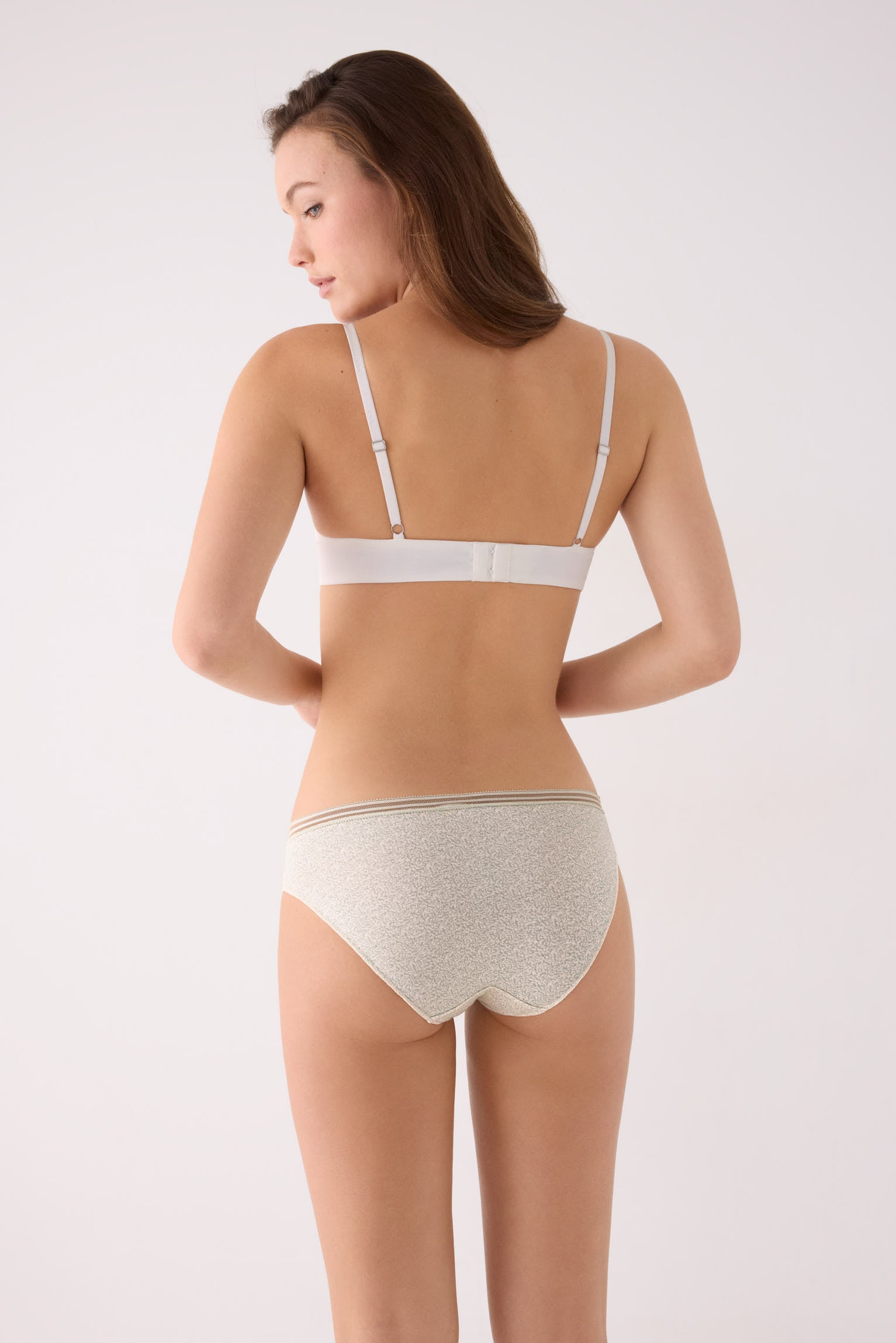 Pack de 2 culottes midi en coton, vert