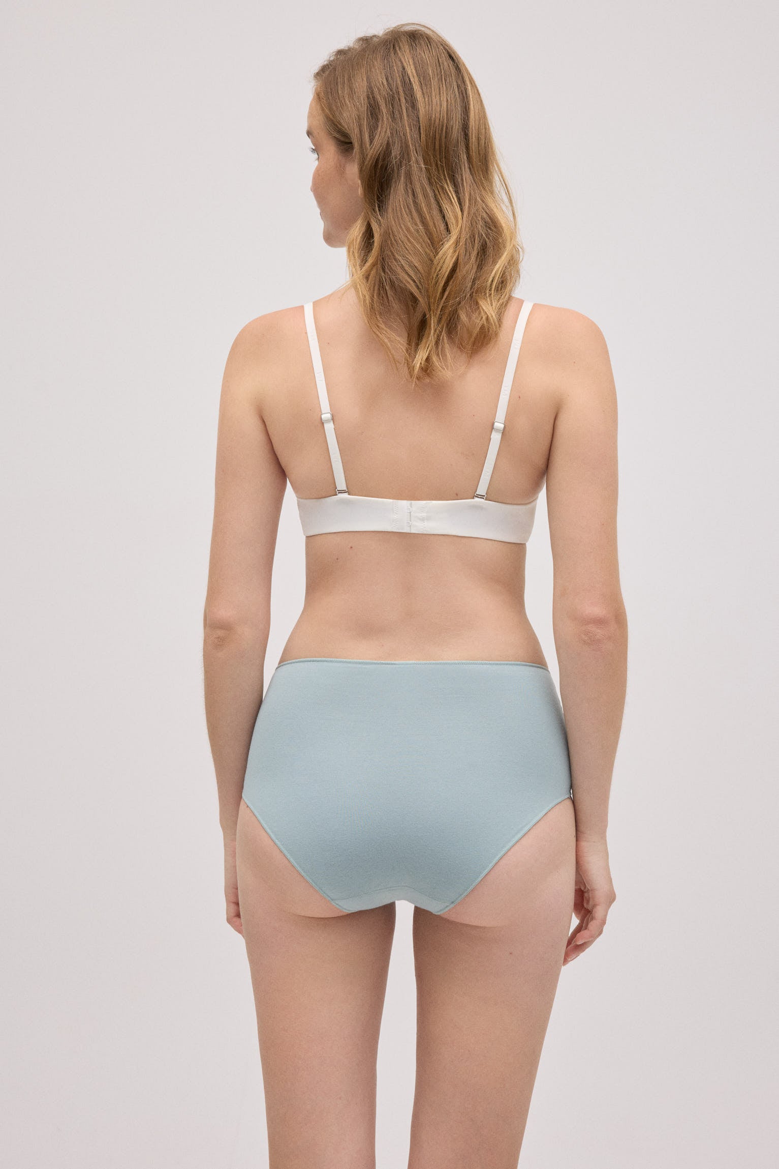 Lot de 3 culottes taille haute basiques en coton