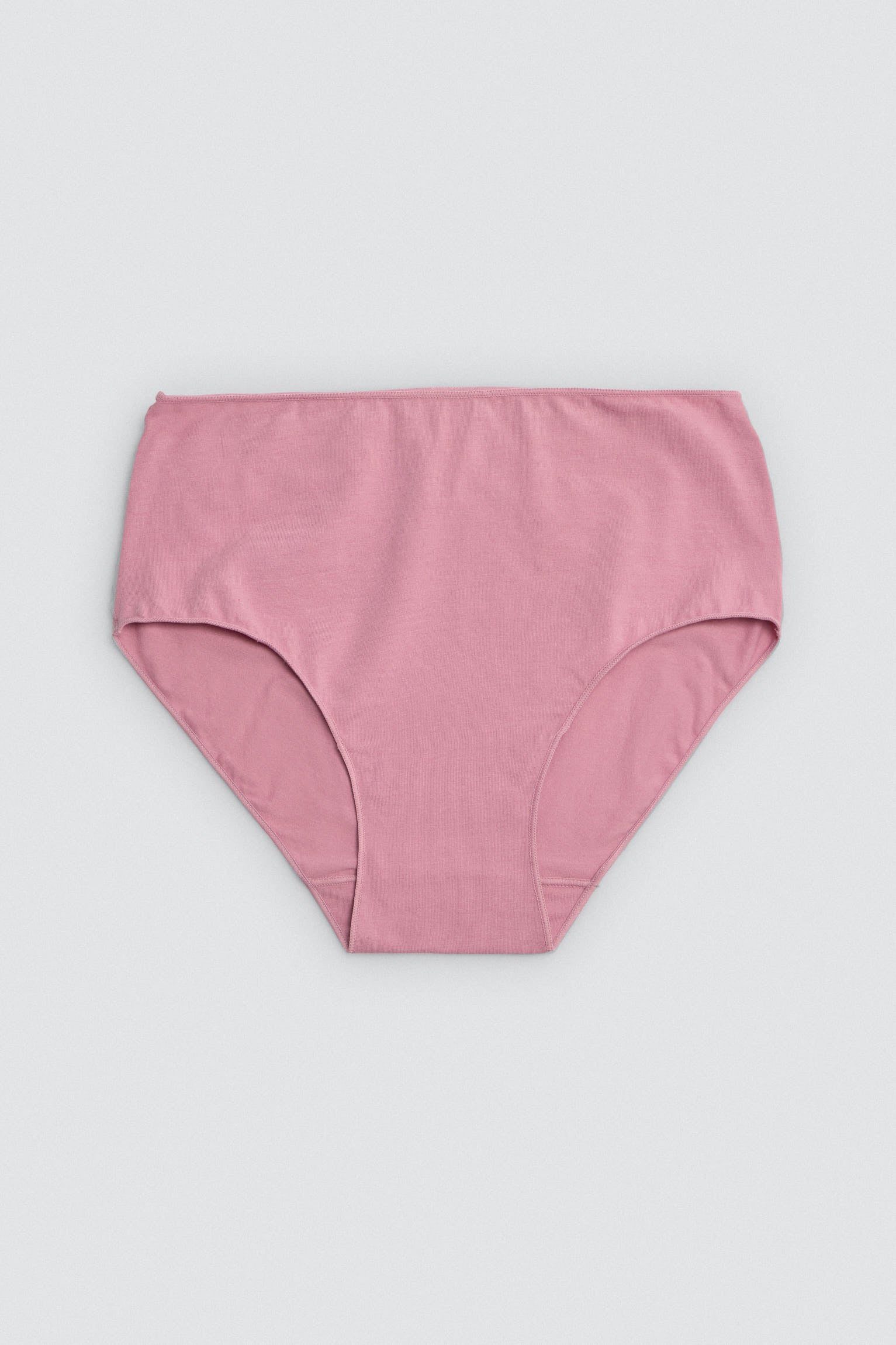 Lot de 3 culottes taille haute basiques en coton