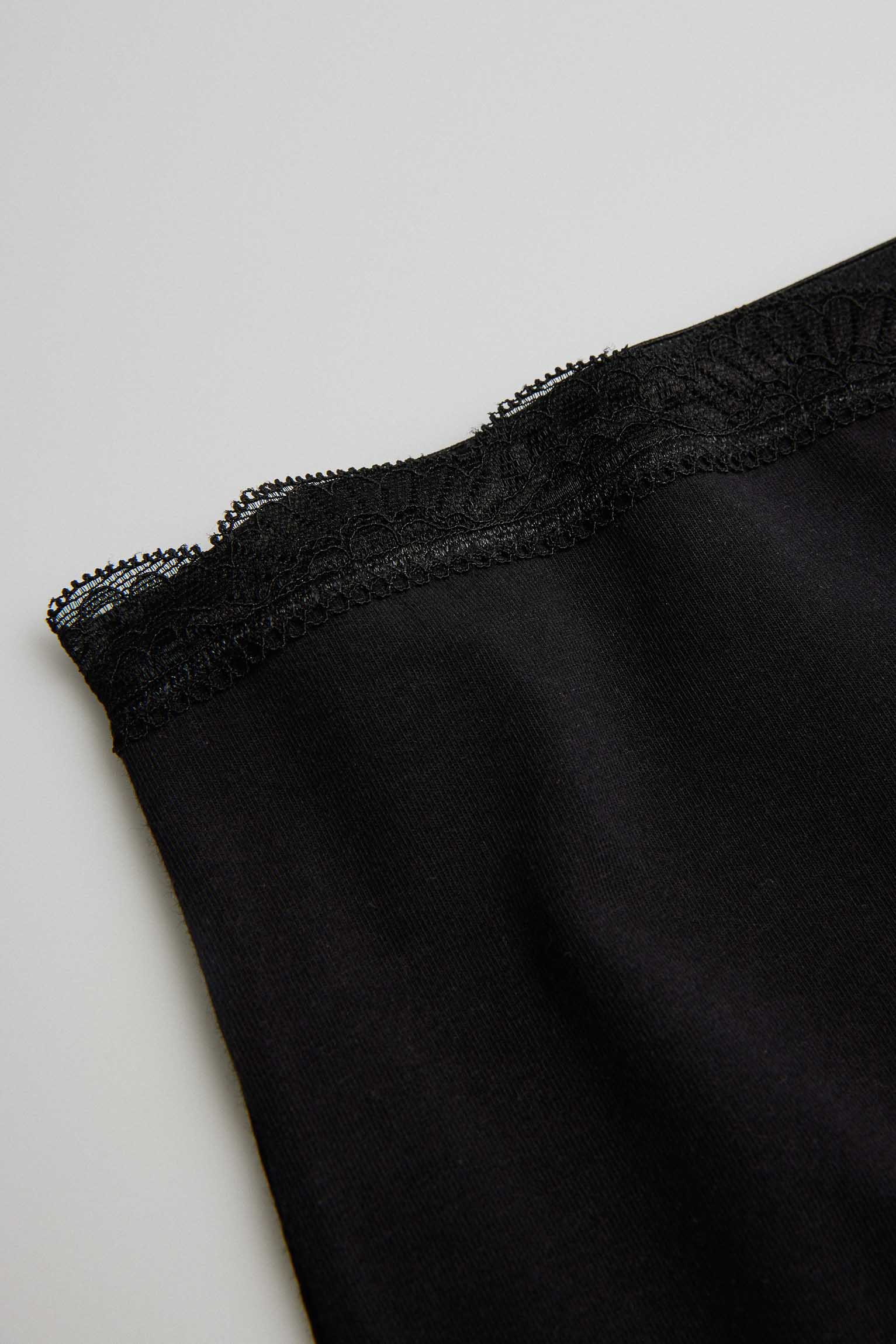 19686 1 culotte antirroce encaje detalle - Negro