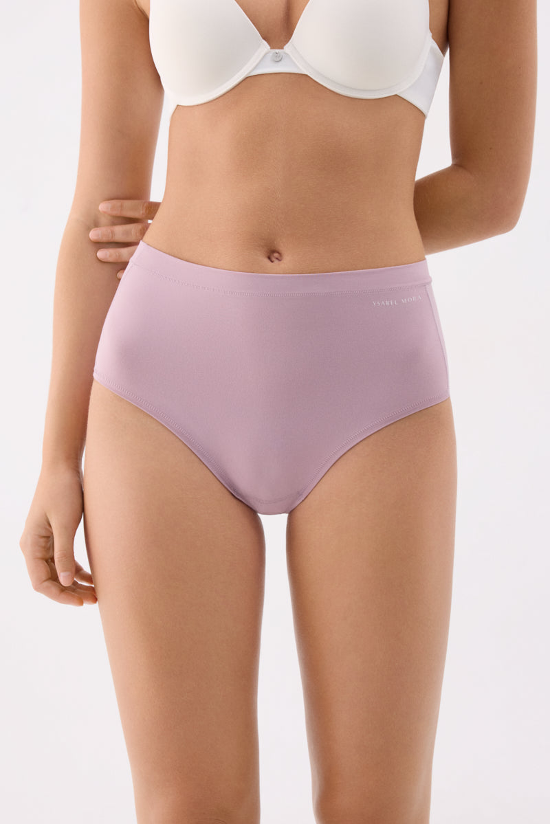 Culotte haute Adapt à finitions invisibles lilas