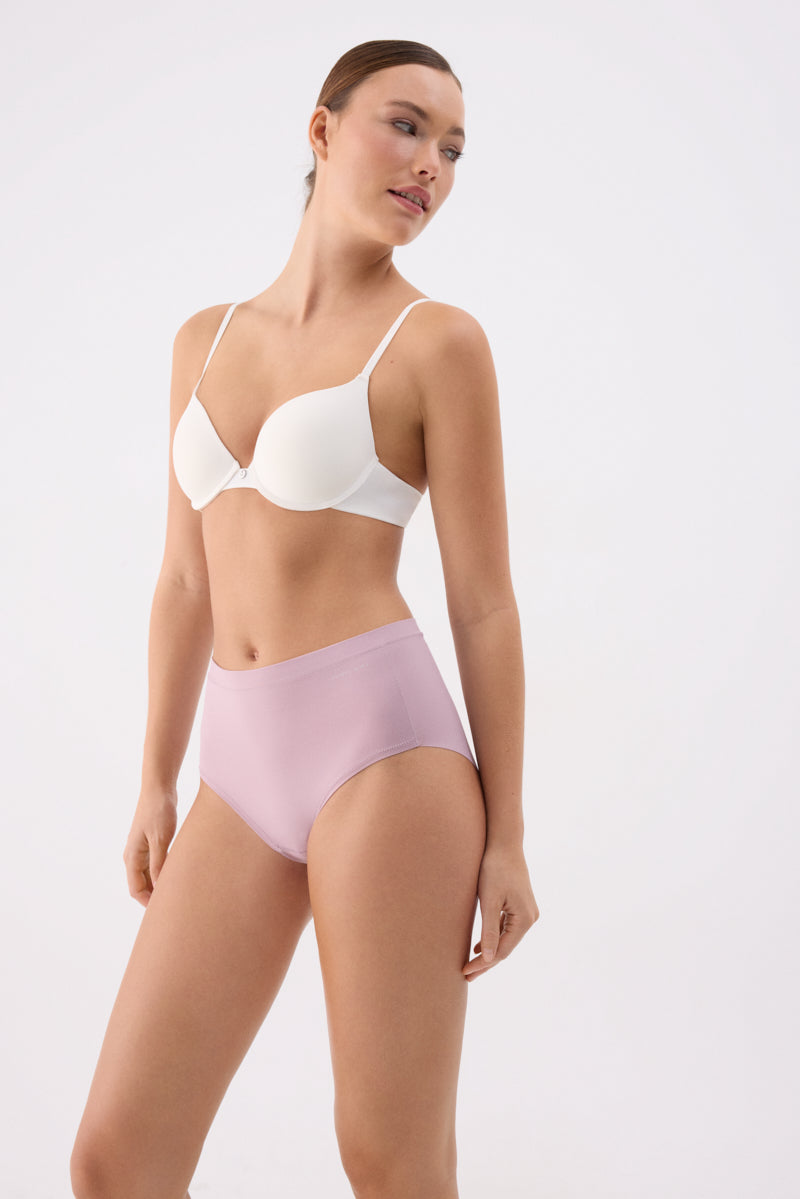 Culotte haute Adapt à finitions invisibles lilas