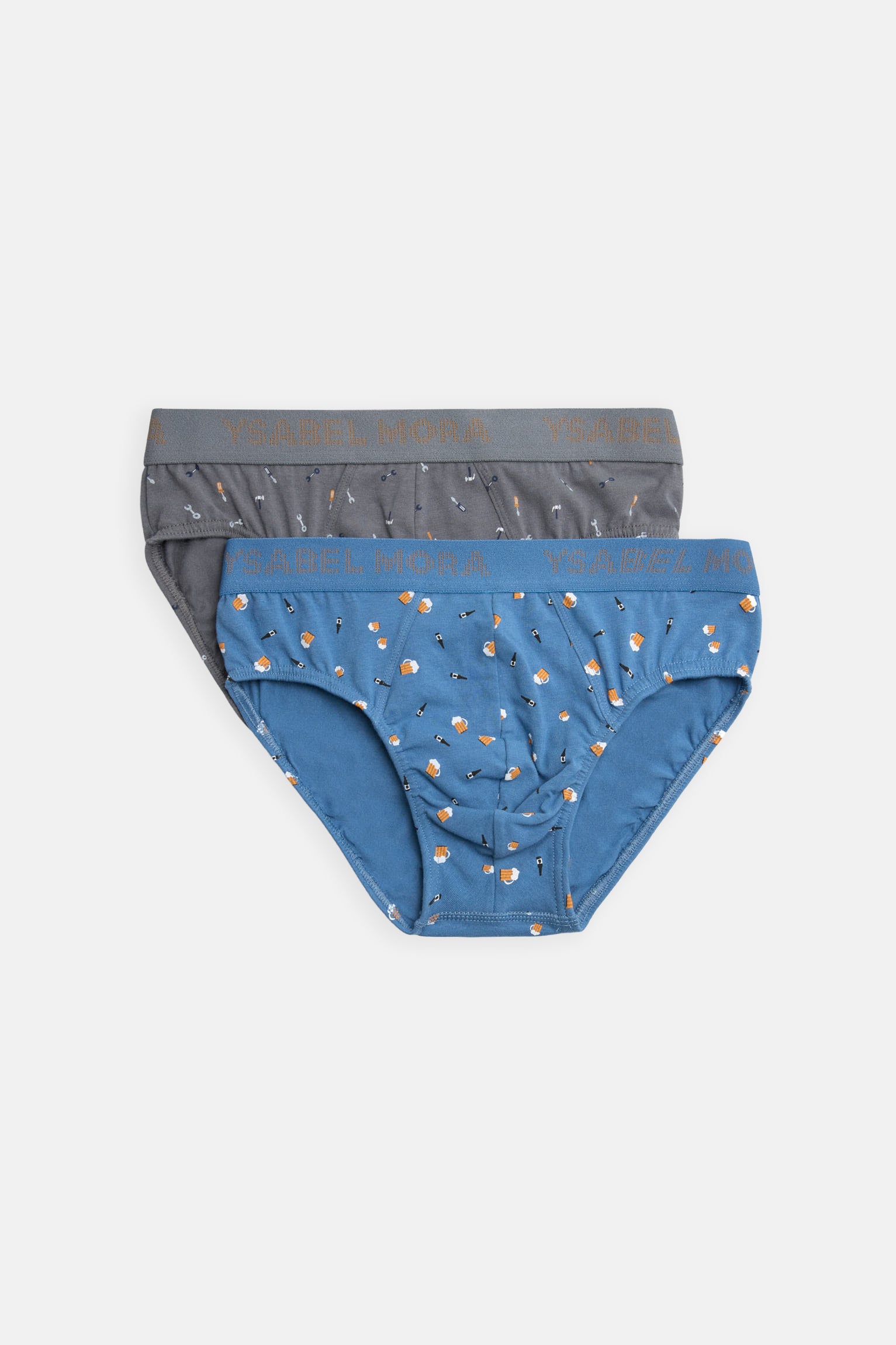 Lot de 2 slips imprimés