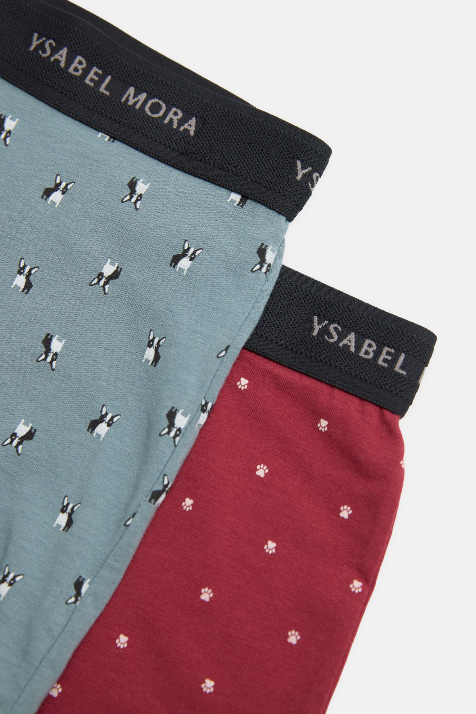 Lot de 2 boxers imprimés animaux