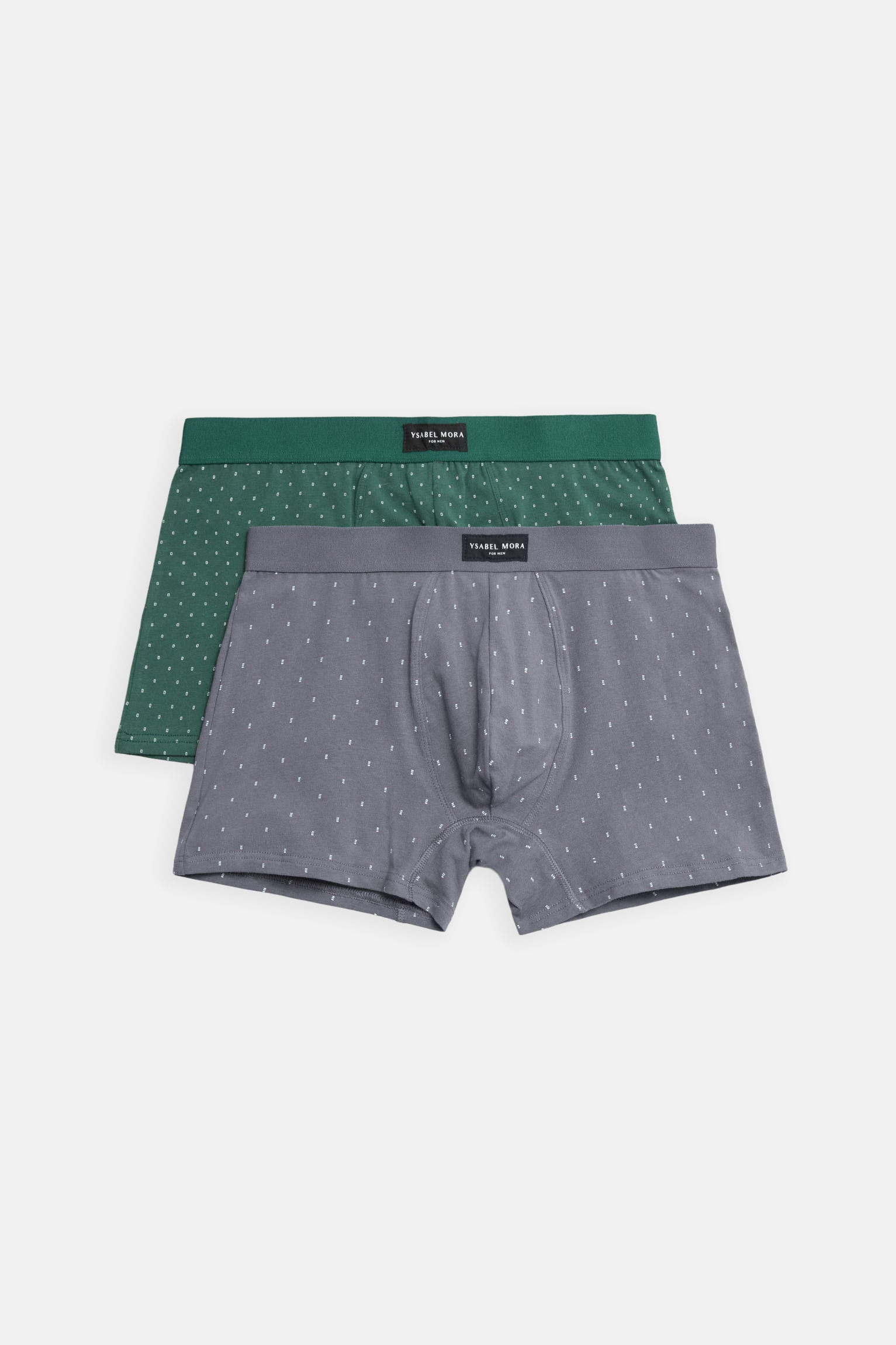 Lot de 2 boxers imprimés minimalistes