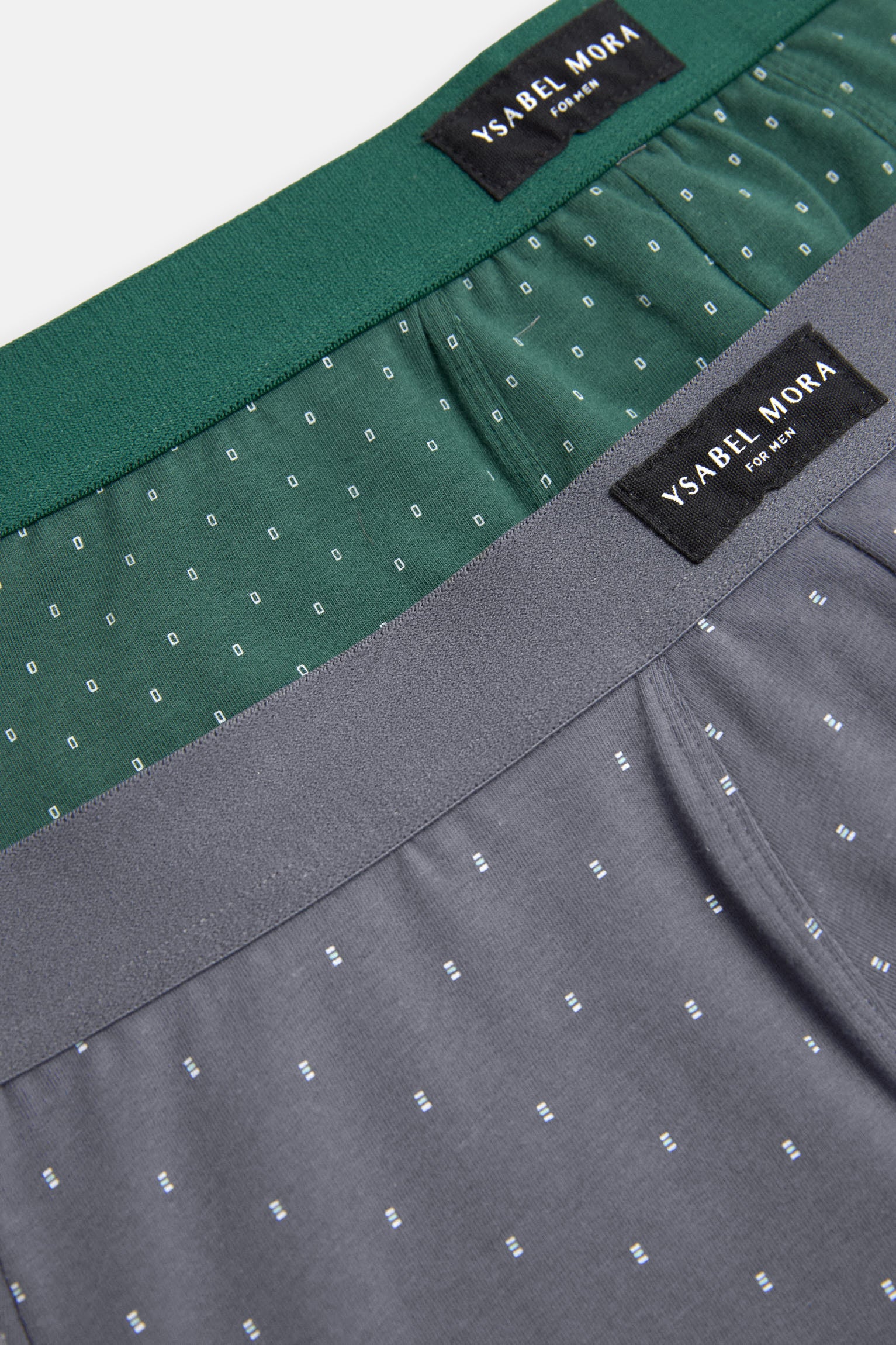Lot de 2 boxers imprimés minimalistes