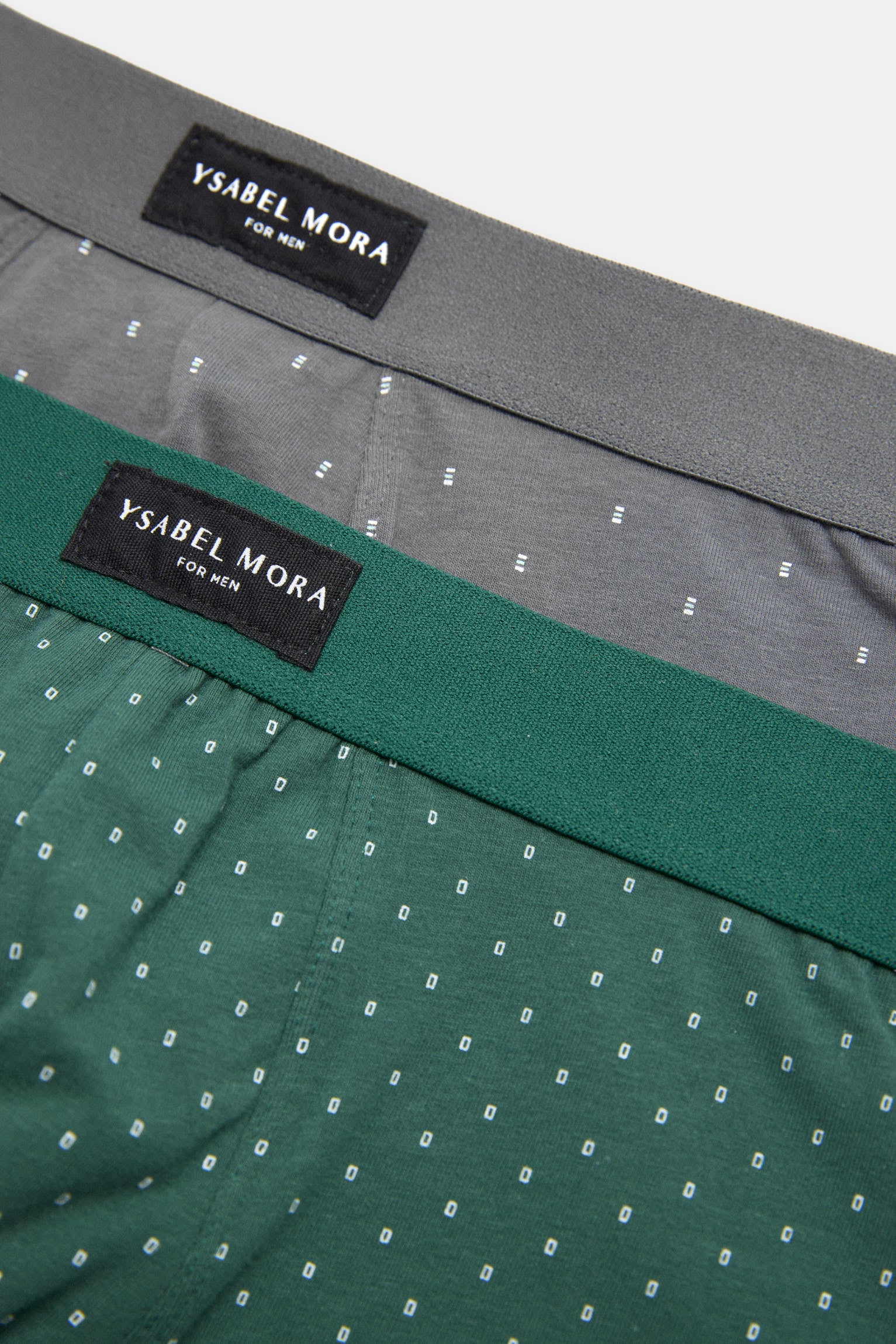 Lot de 2 boxers imprimés minimalistes