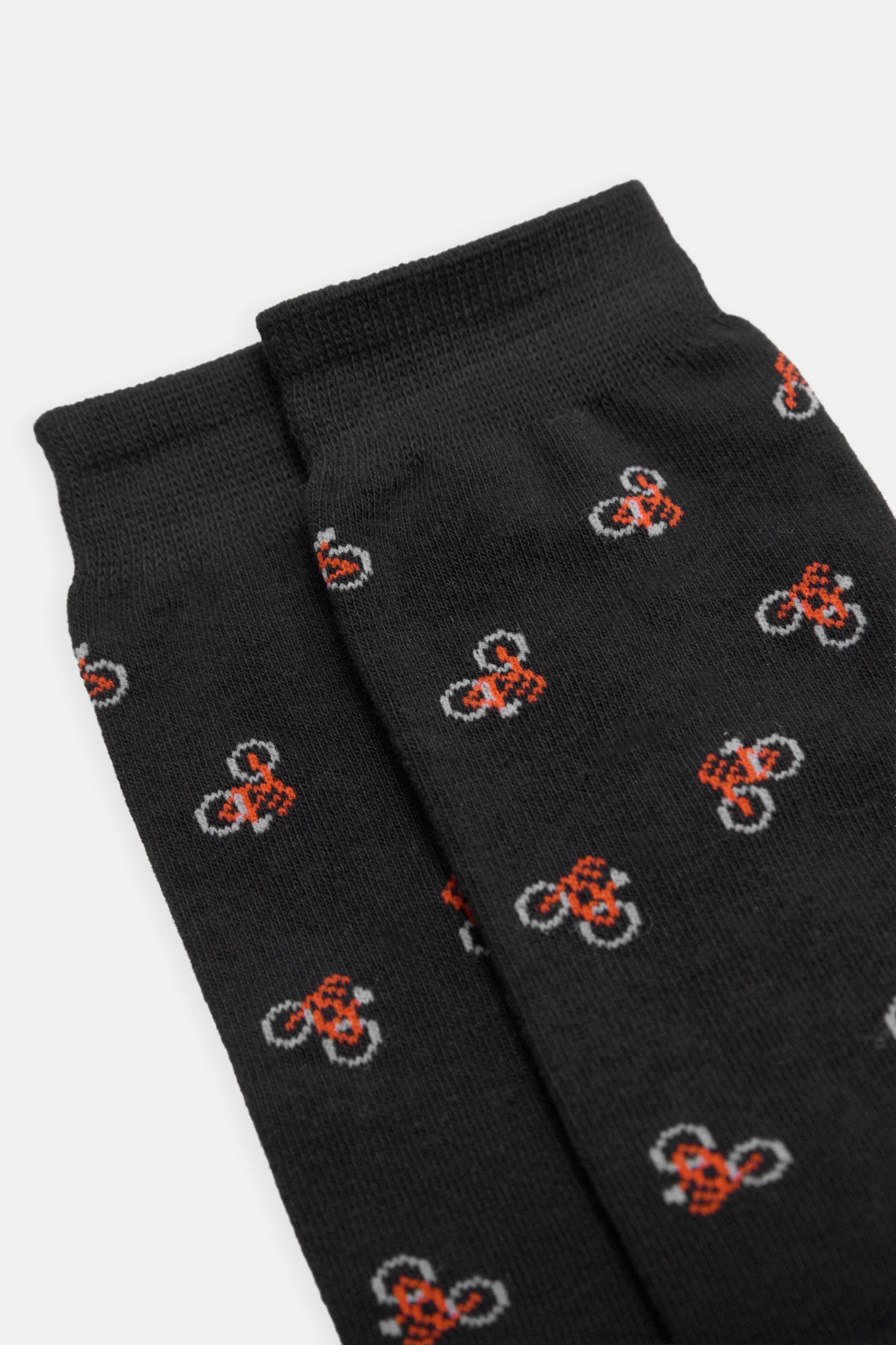 Pack boxer et chaussettes imprimé moto