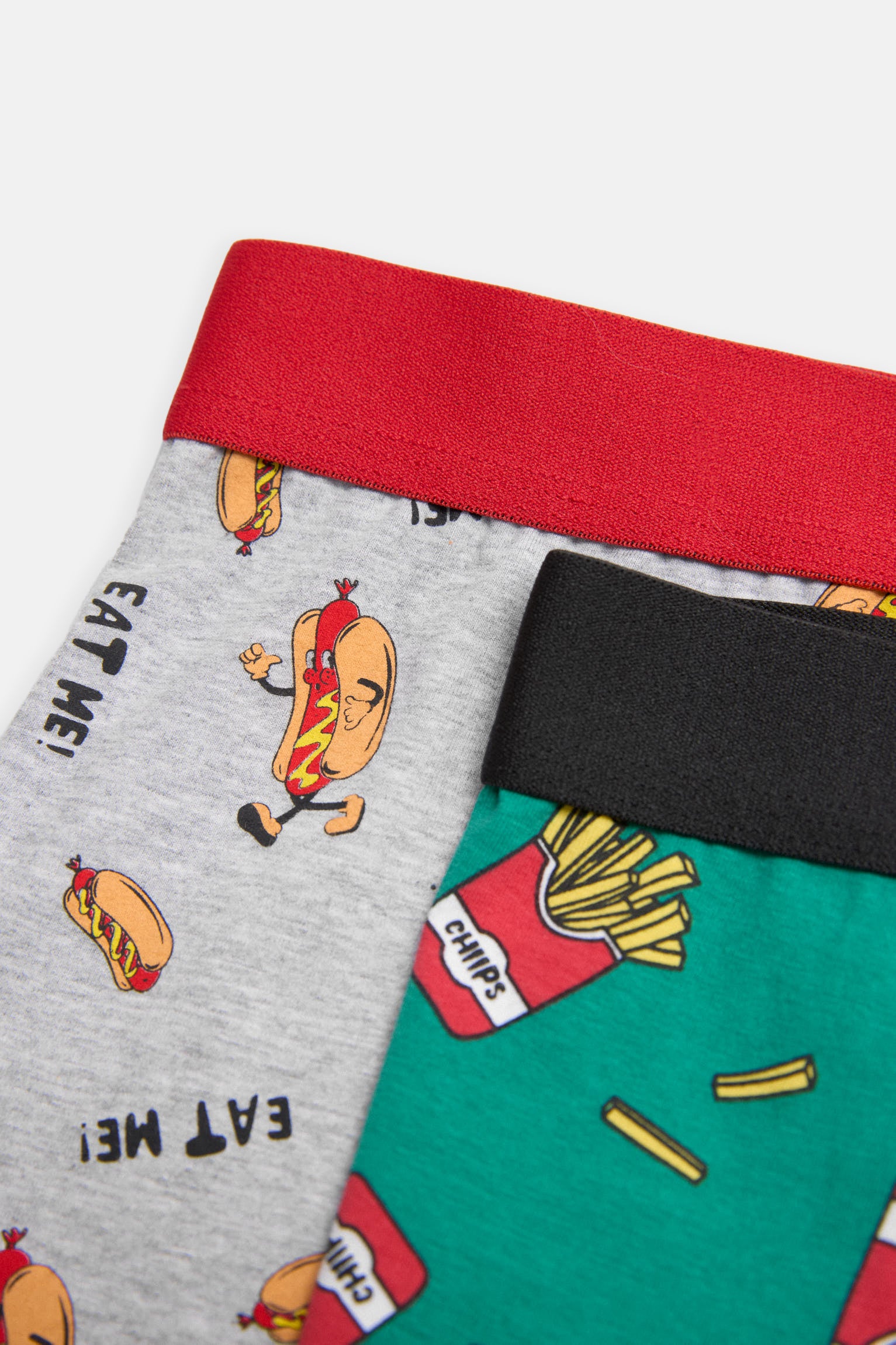 Lot de 2 boxers Sockarrats à imprimé alimentaire