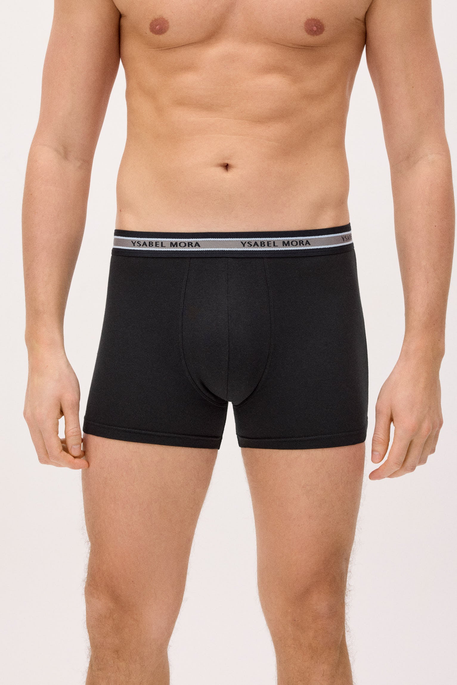 Lot de 3 boxers noirs basiques unis