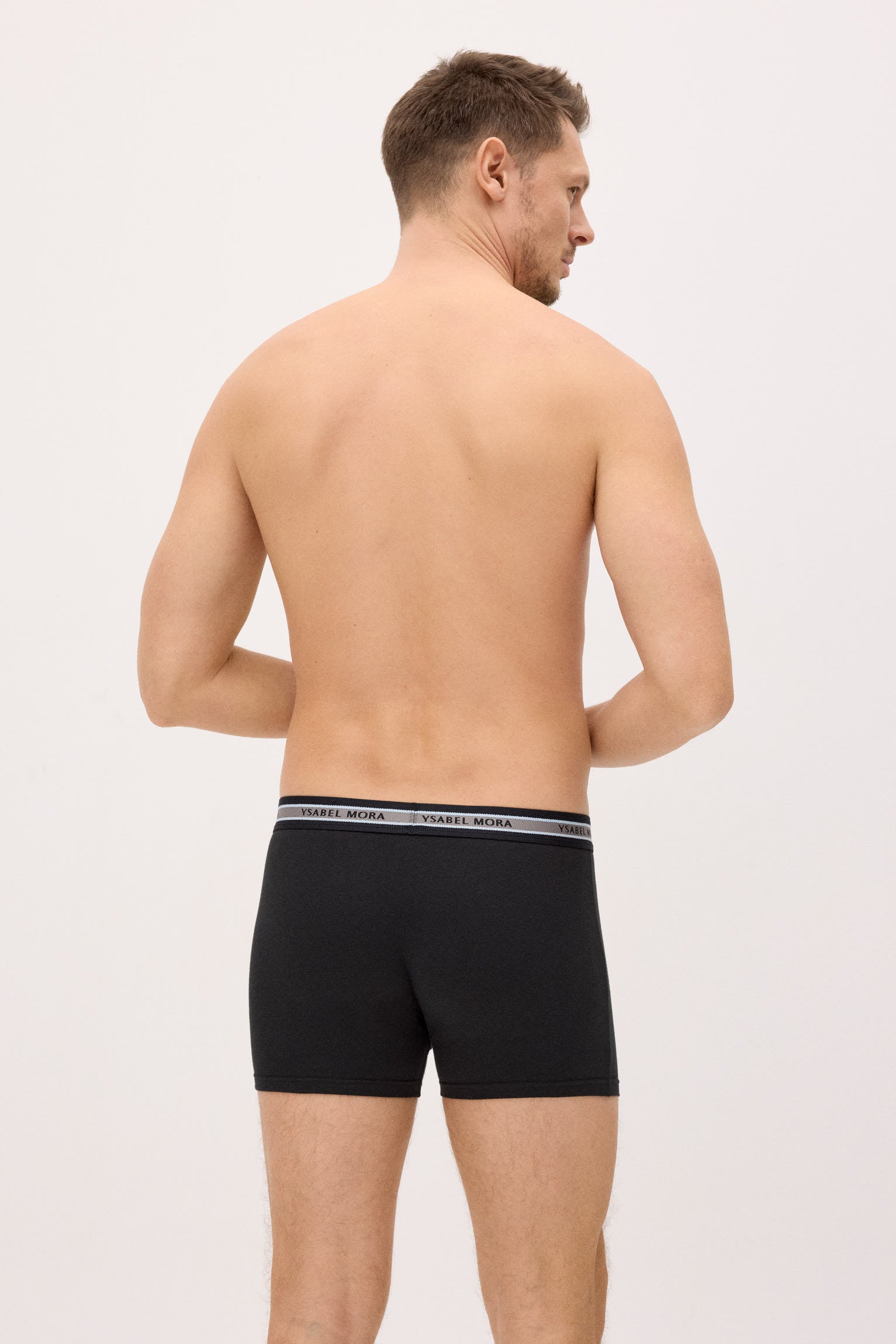 Lot de 3 boxers noirs basiques unis