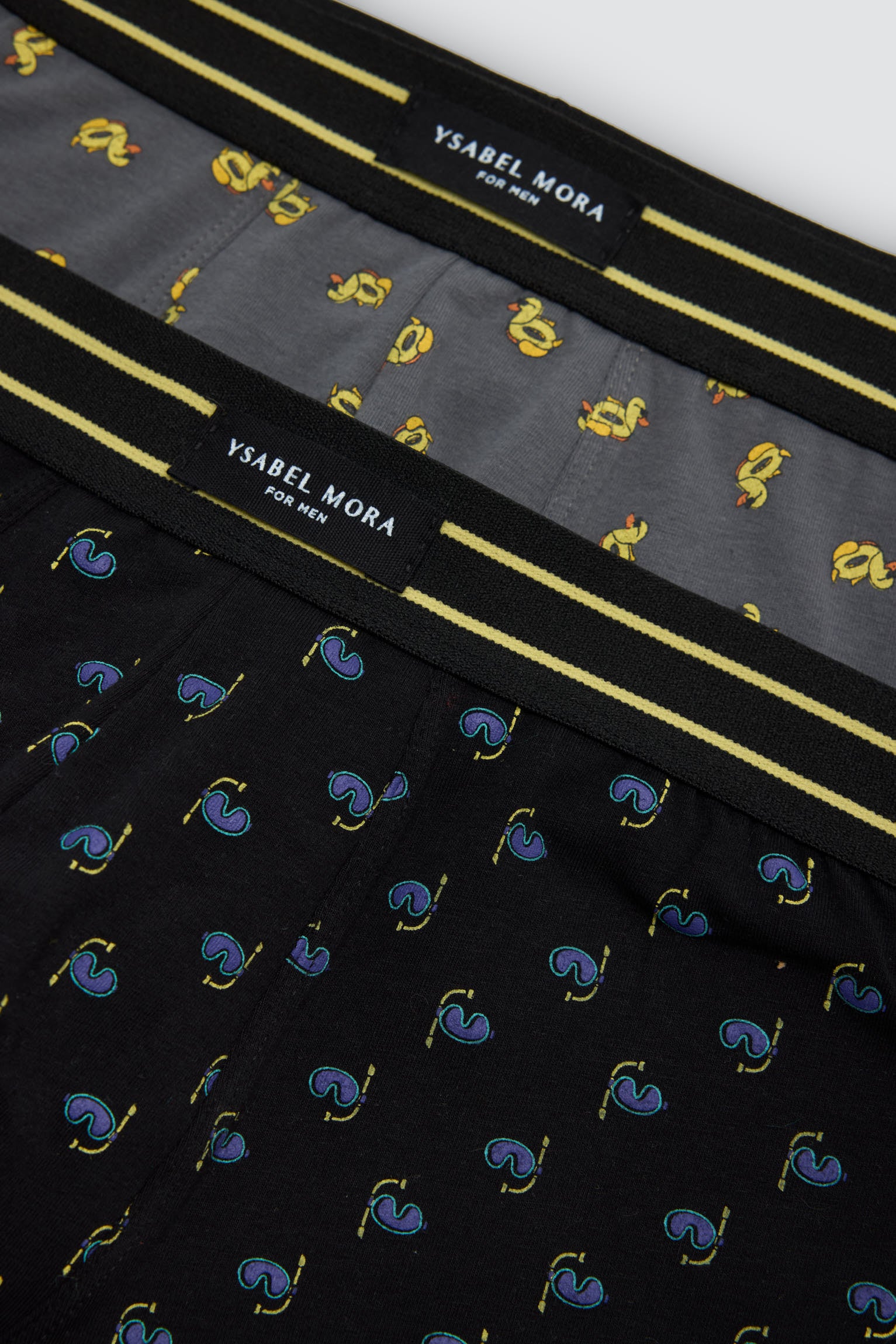 Lot de 2 boxers imprimés plongée