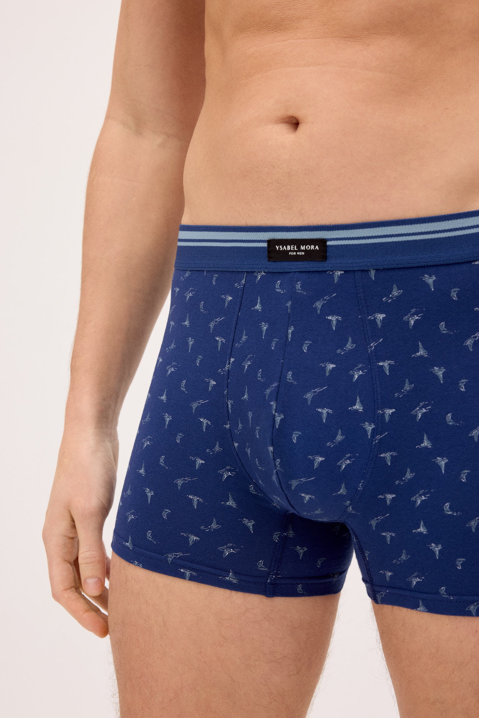 Lot de 2 boxers à motifs nautiques
