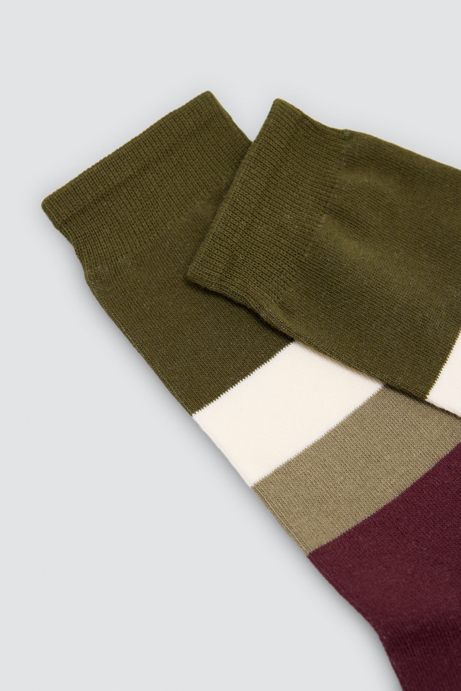 Lot de 6 chaussettes rayures et motifs géométriques