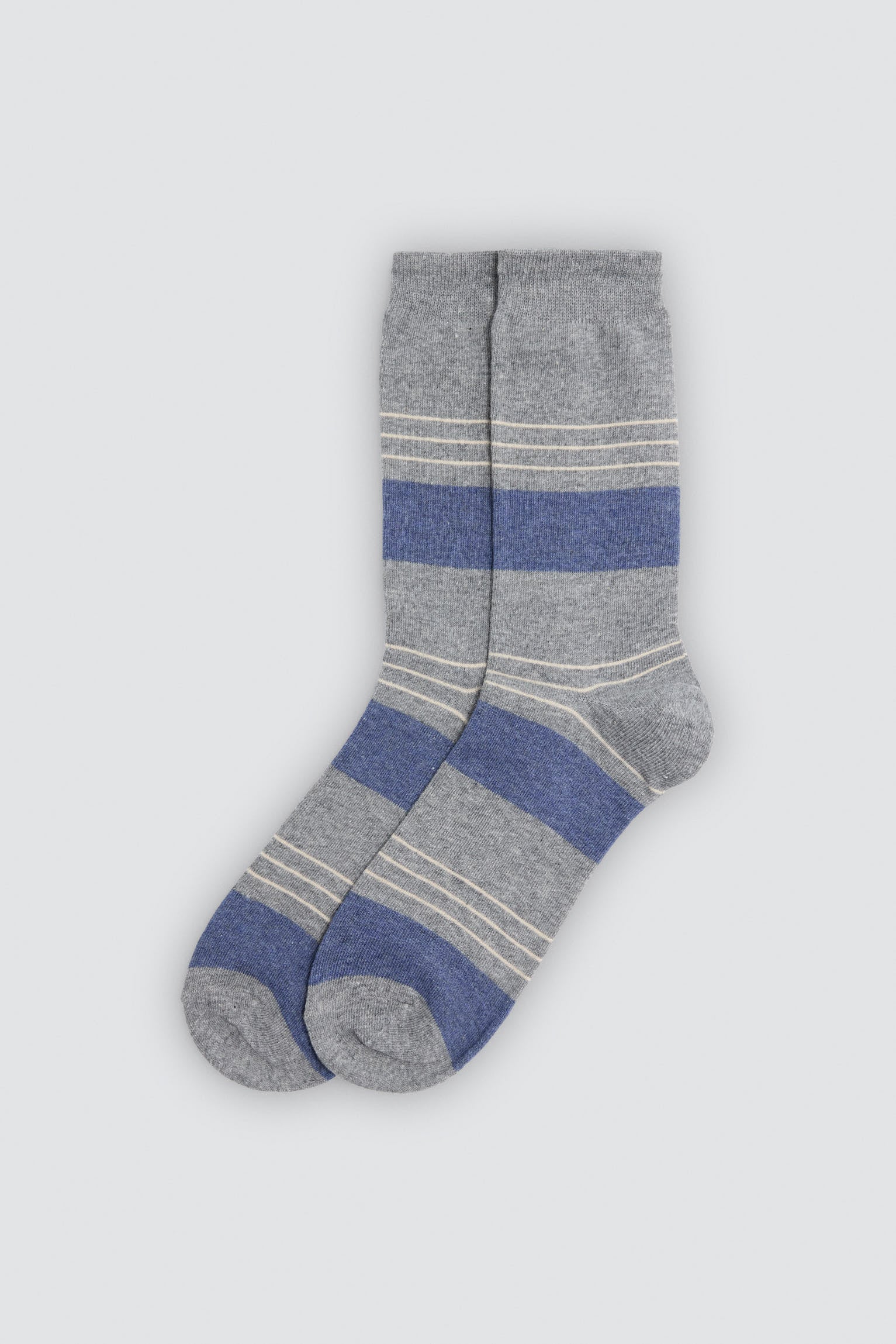Lot de 6 chaussettes rayures et motifs géométriques