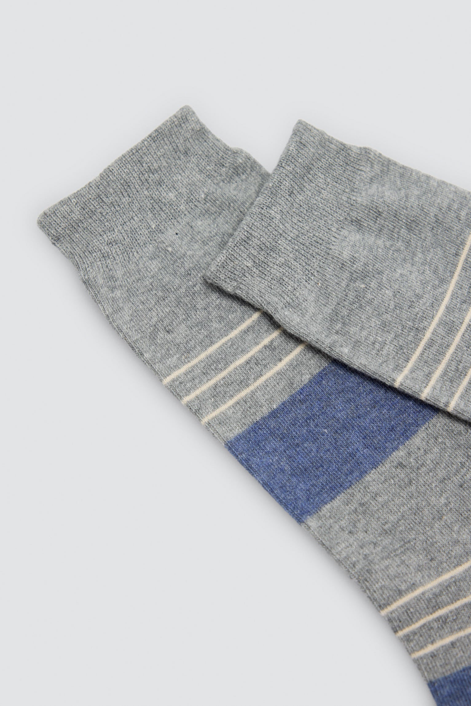 Lot de 6 chaussettes rayures et motifs géométriques