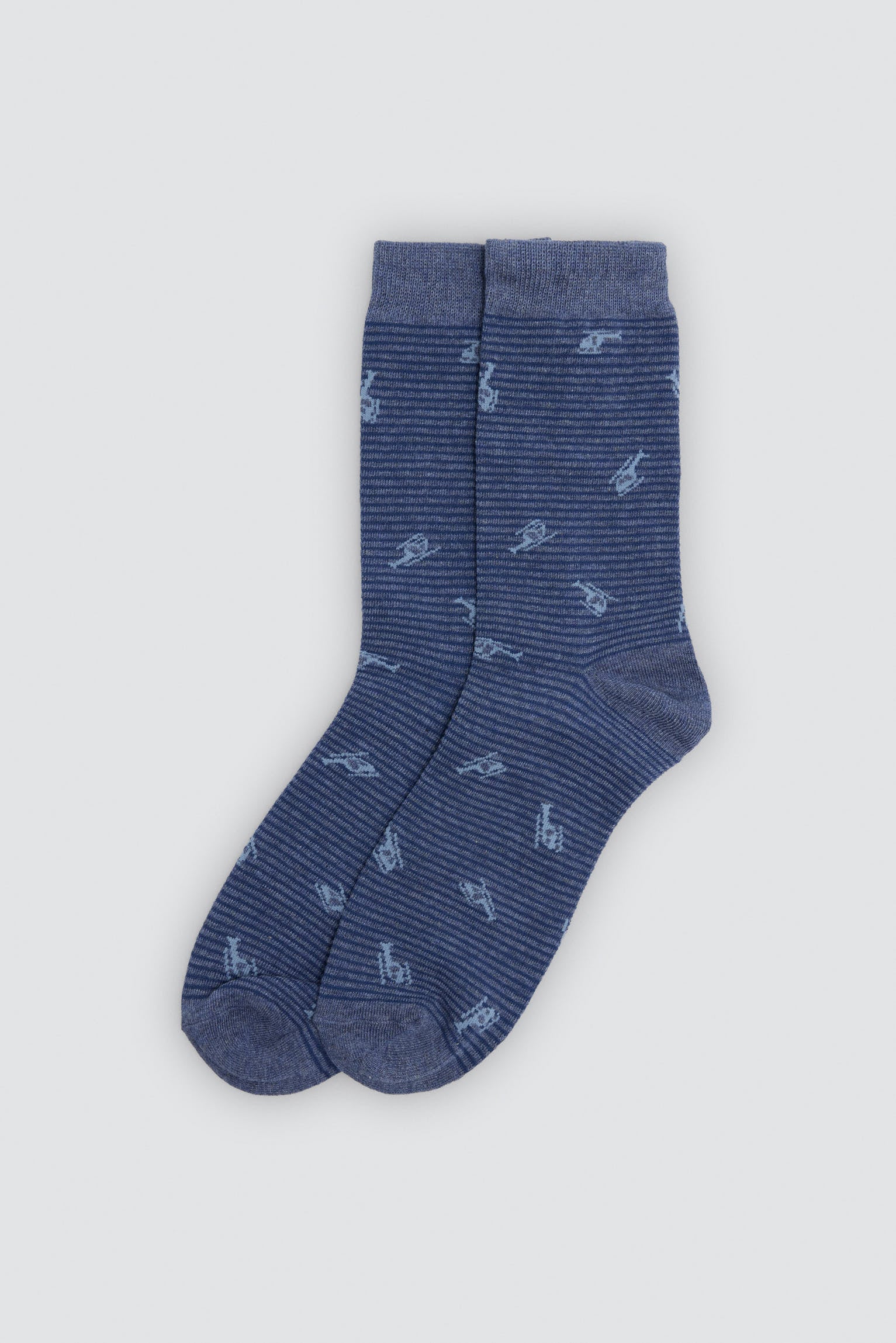 Lot de 4 chaussettes imprimé véhicules