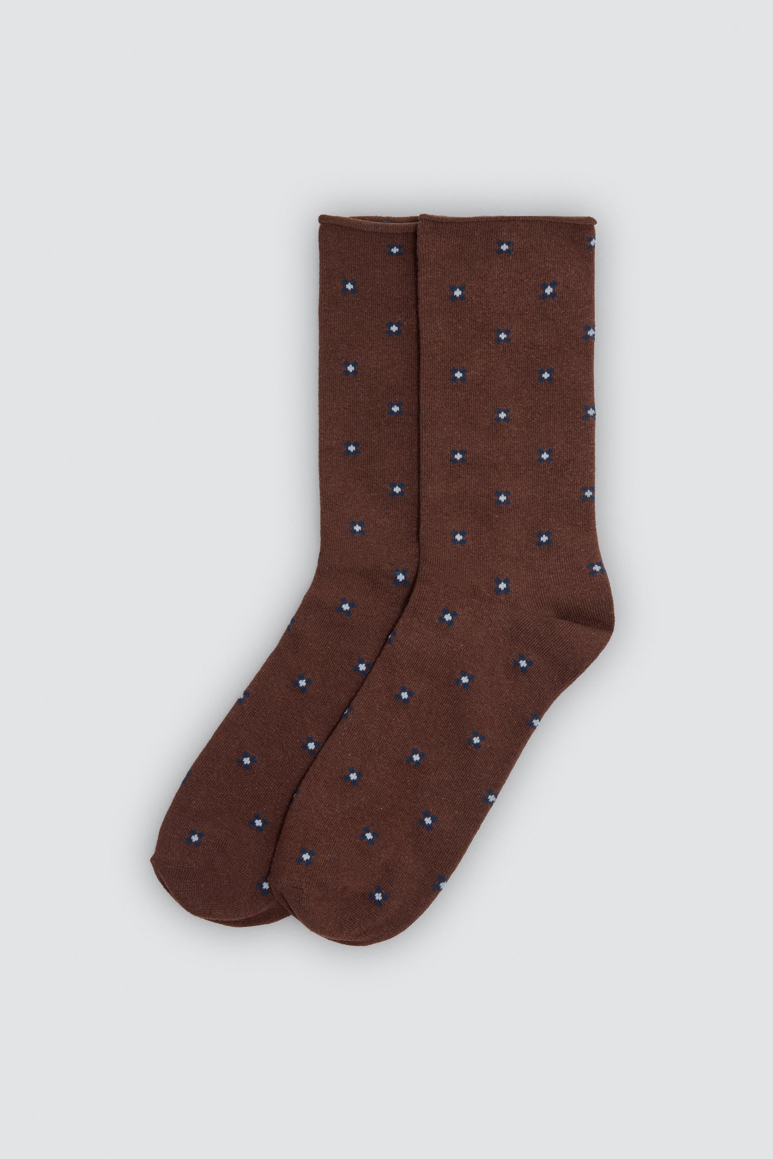 Lot de 3 chaussettes sans bord imprimé géométrique