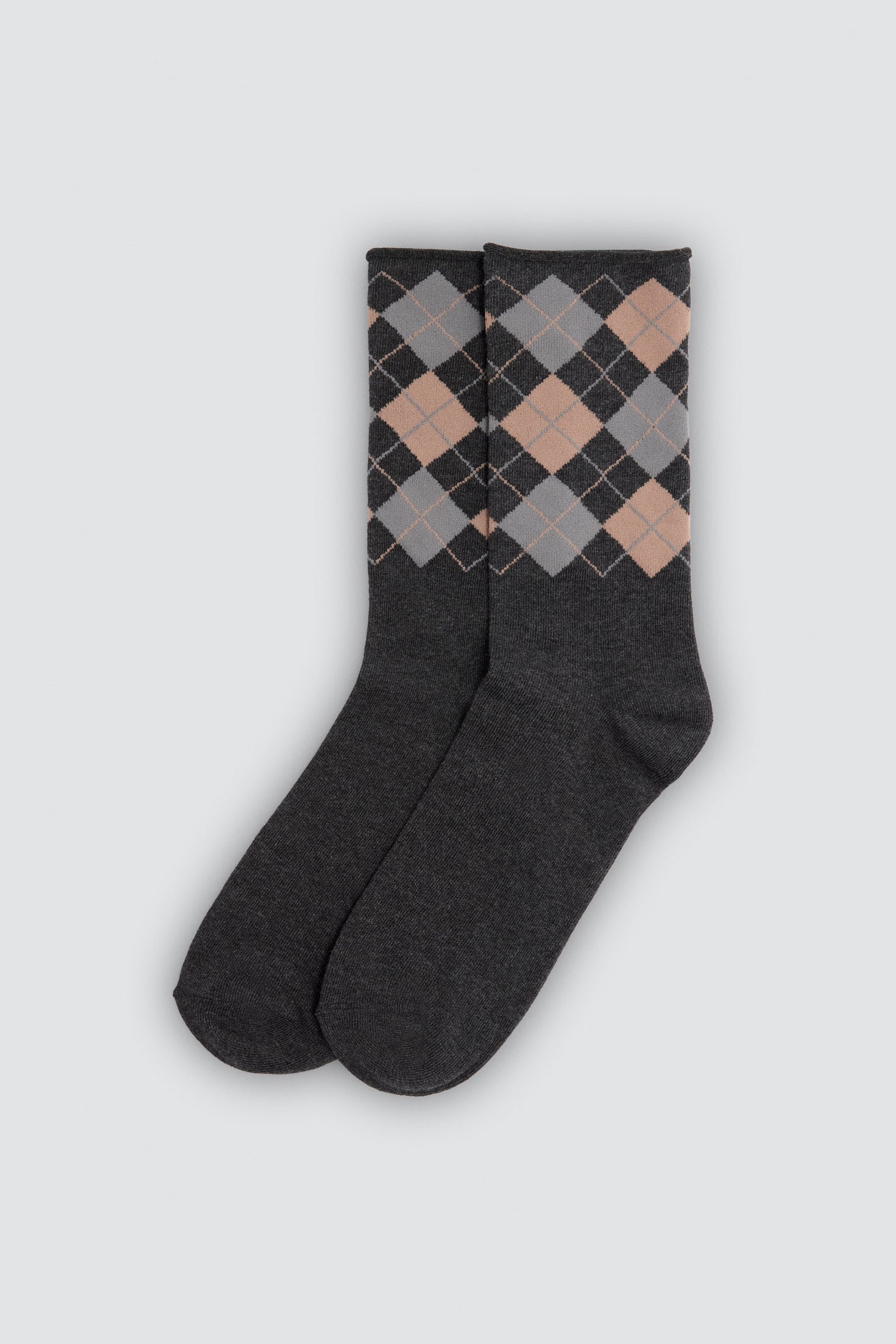 Lot de 3 chaussettes sans bord imprimé géométrique