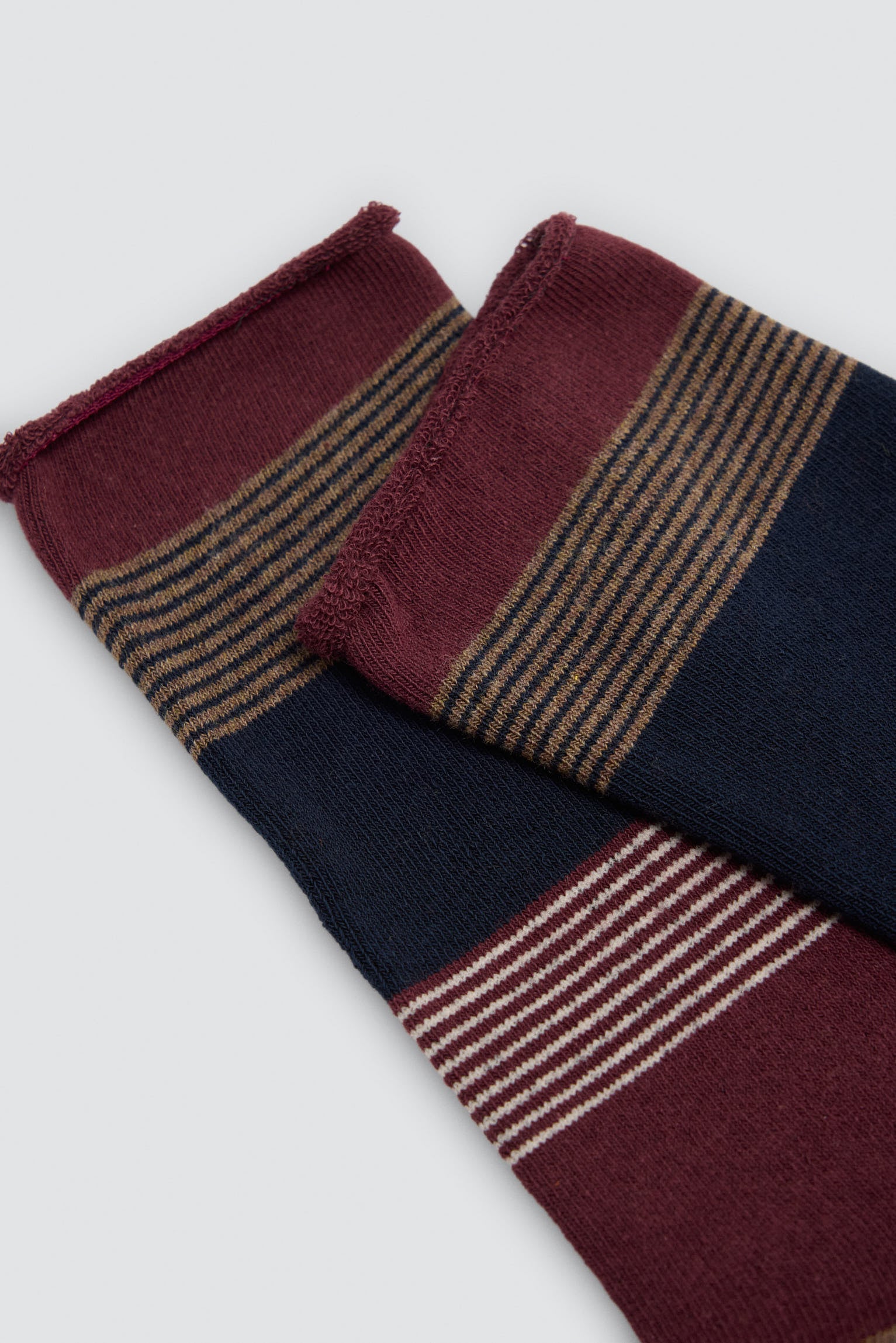 Lot de 3 chaussettes thermiques sans bord imprimées variées