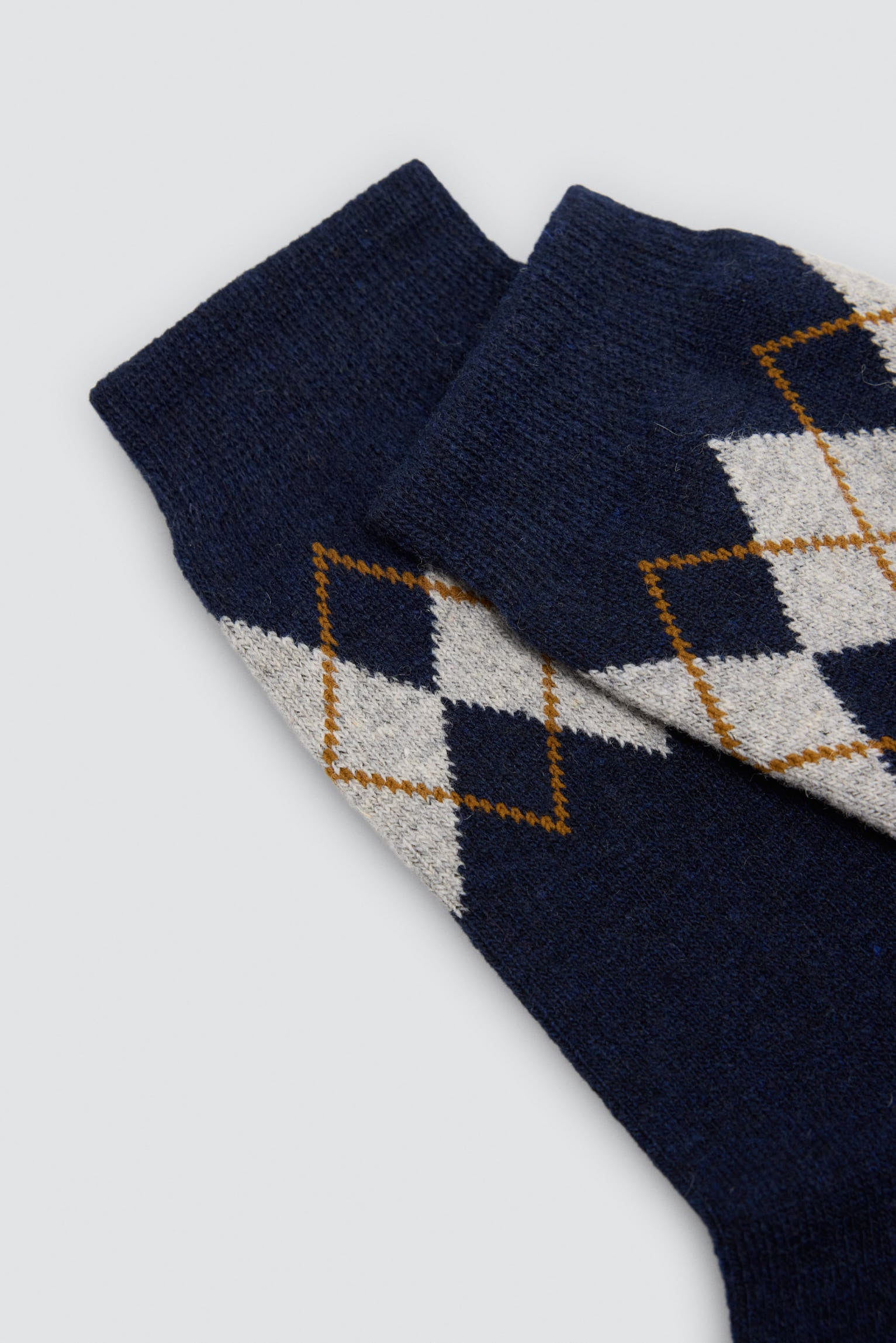 Lot de 3 chaussettes homme en laine imprimées variées