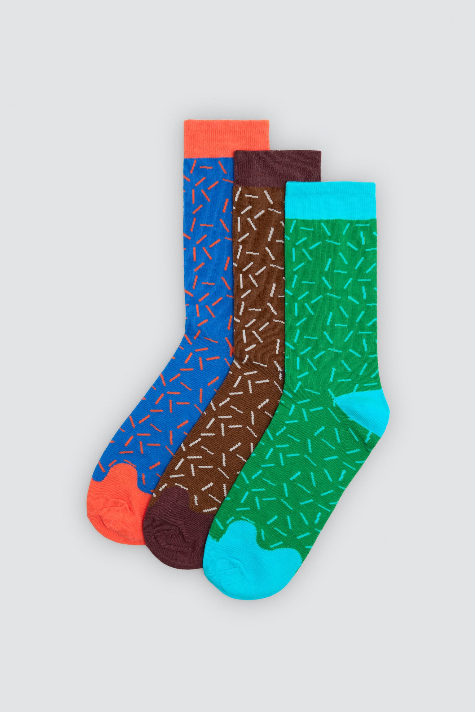 Coffret cadeau de 3 chaussettes Donuts