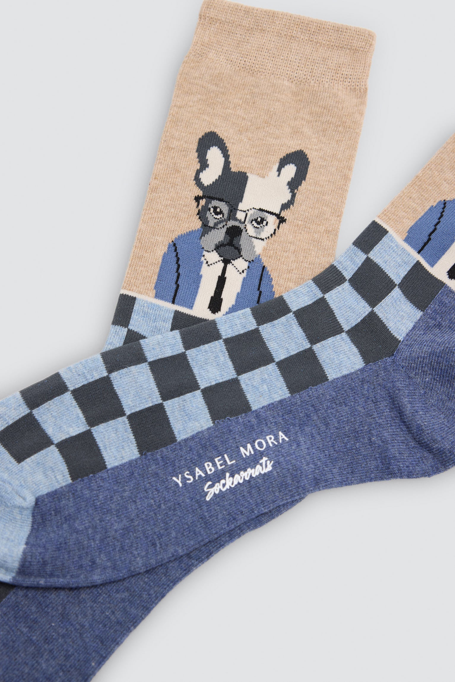 Lot de 4 chaussettes Sockarrats imprimé animaux amusants