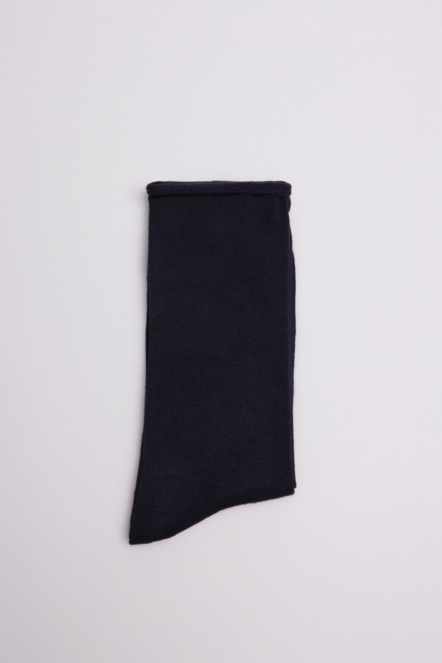 Chaussettes chaudes en bambou sans revers noir
