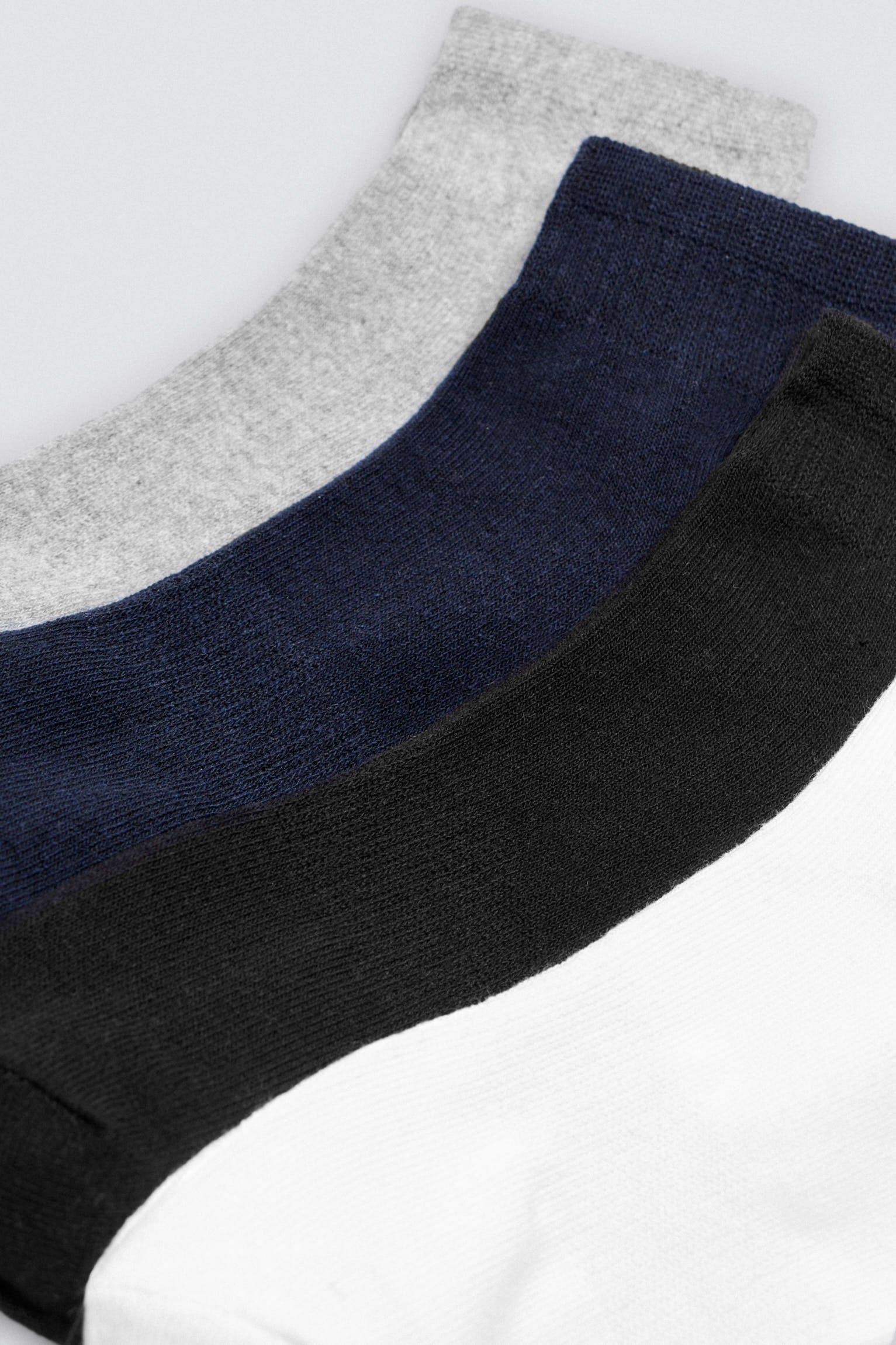 Pack de 5 chaussettes basiques de différentes couleurs