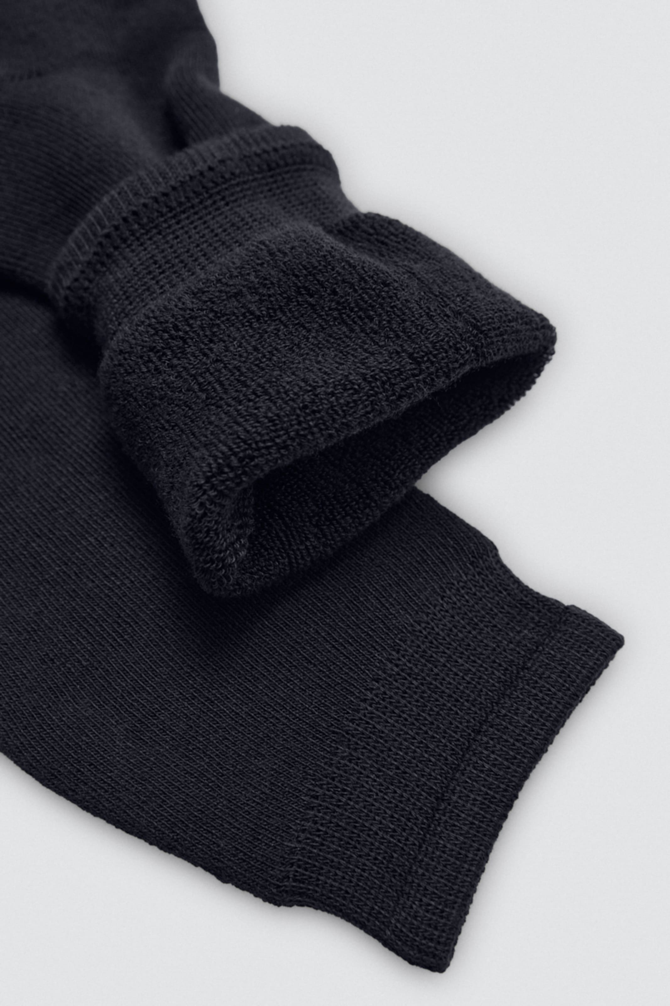 Lot de 3 chaussettes hautes thermiques avec poignets anti-pression aux couleurs neutres
