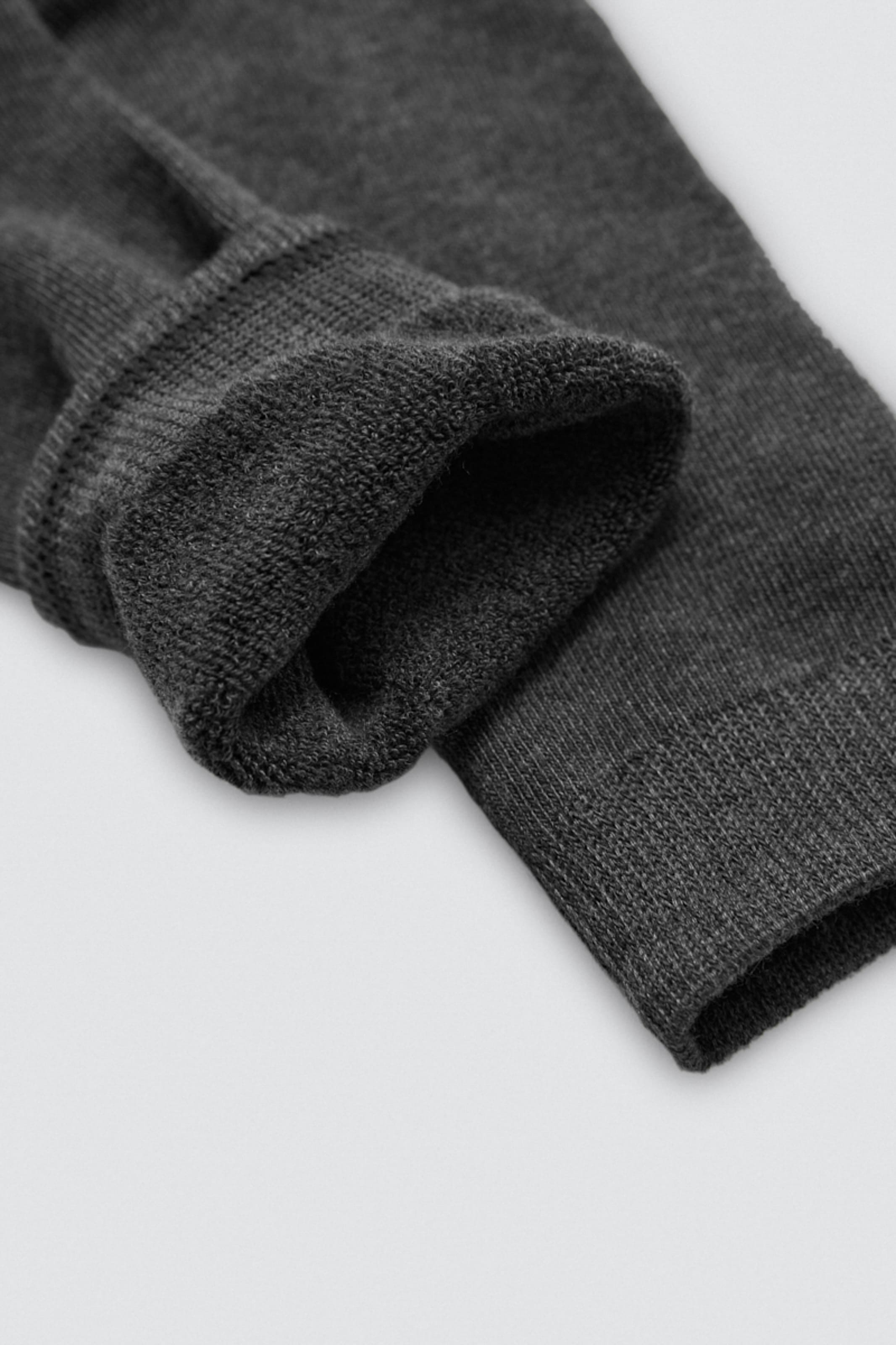 Lot de 3 chaussettes hautes thermiques avec poignets anti-pression aux couleurs neutres