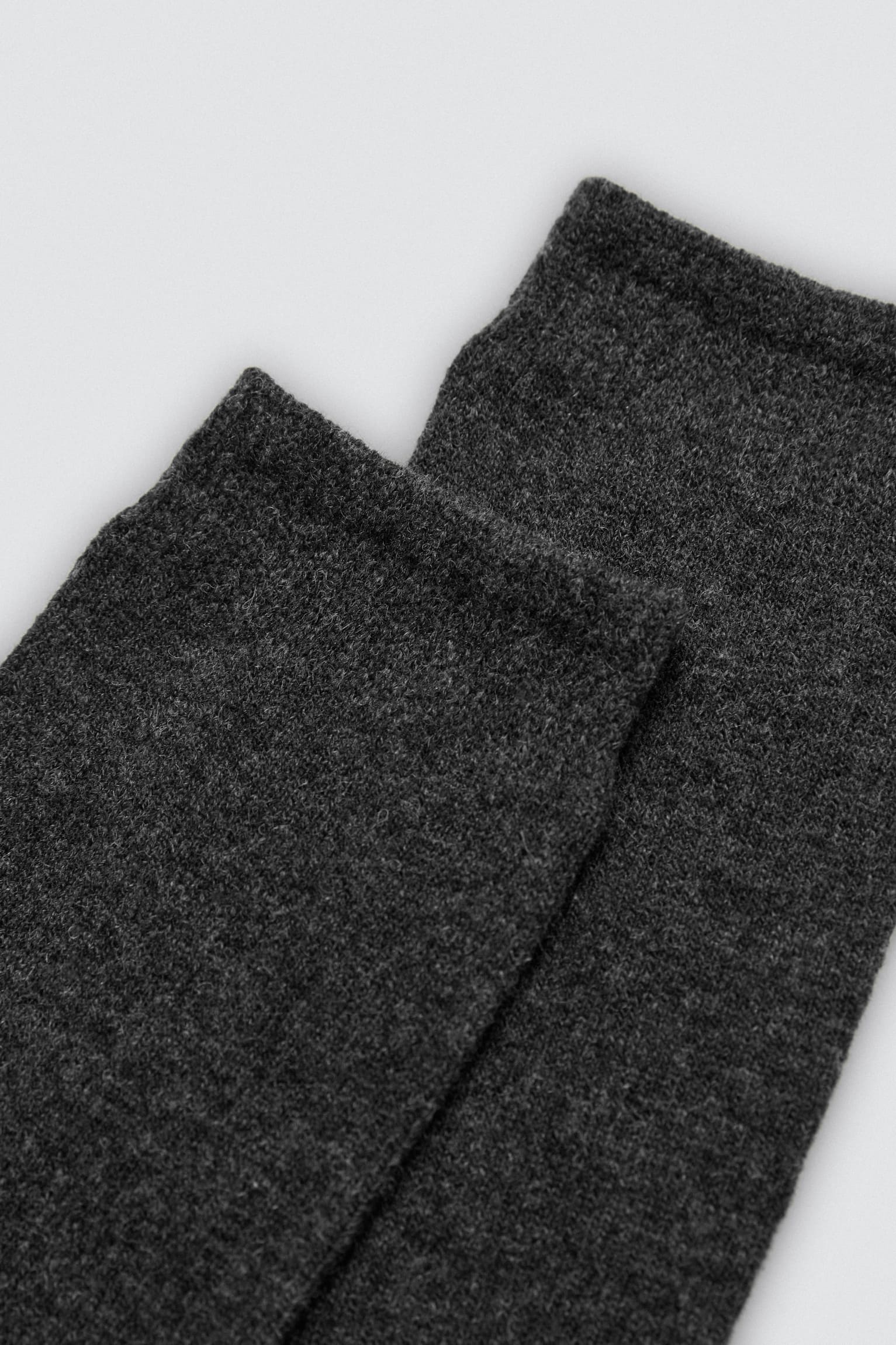 Lot de 3 chaussettes basiques en laine aux couleurs neutres