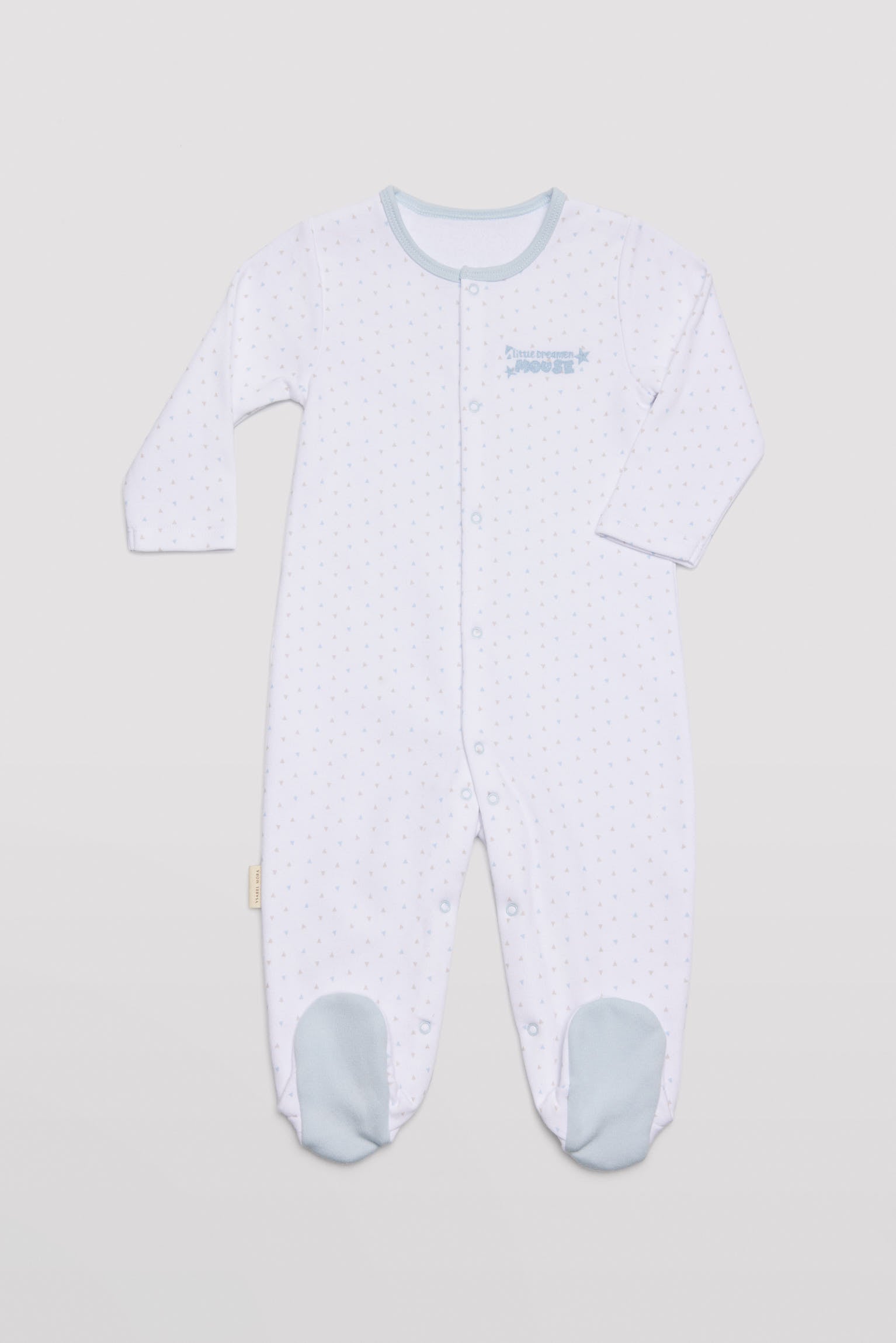 25549-1-pelele-bebe-nino-manga-larga-ysabel-mora - Blanco