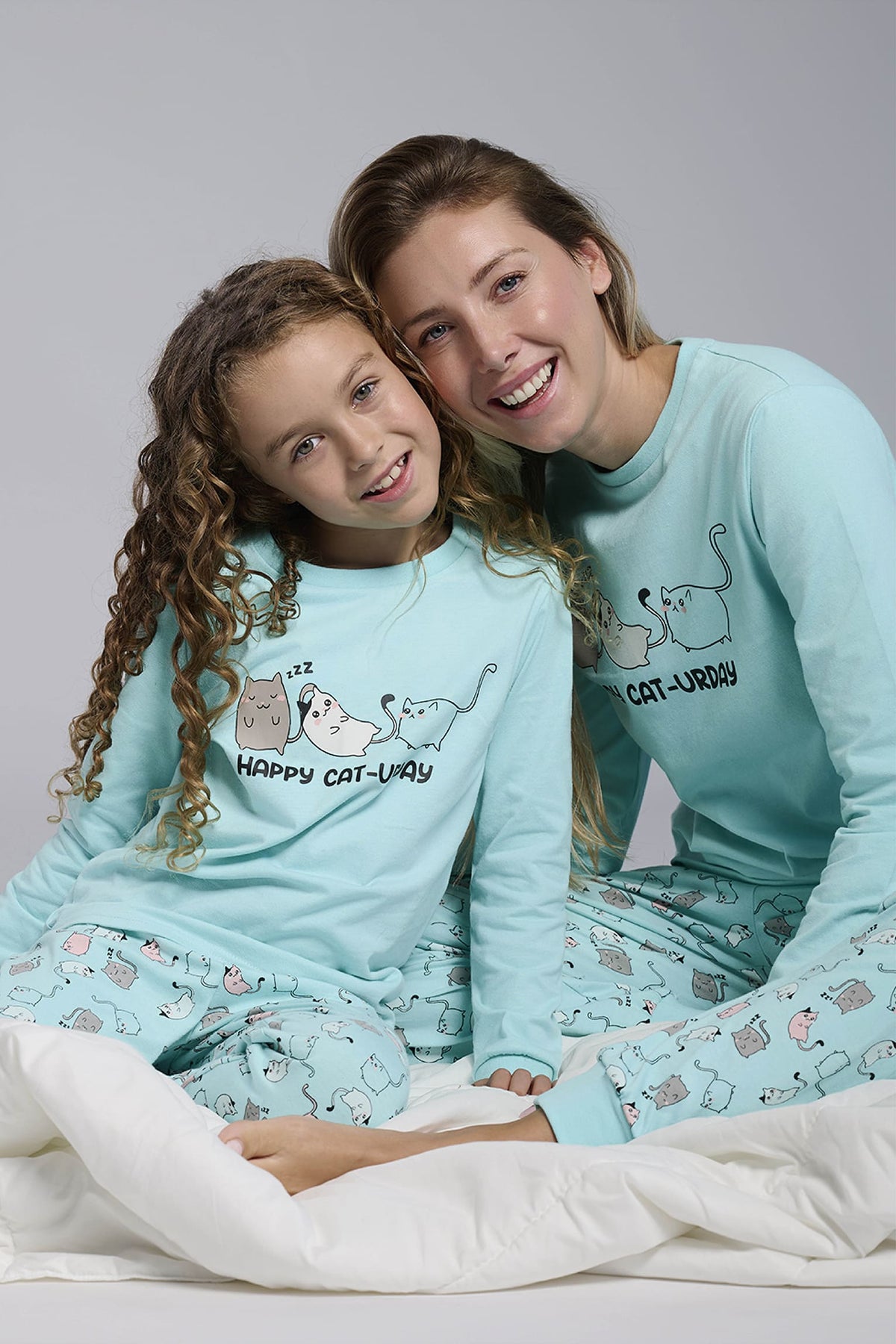 26229-pijama-largo-algodon-mujer-estampado-gatos-azul