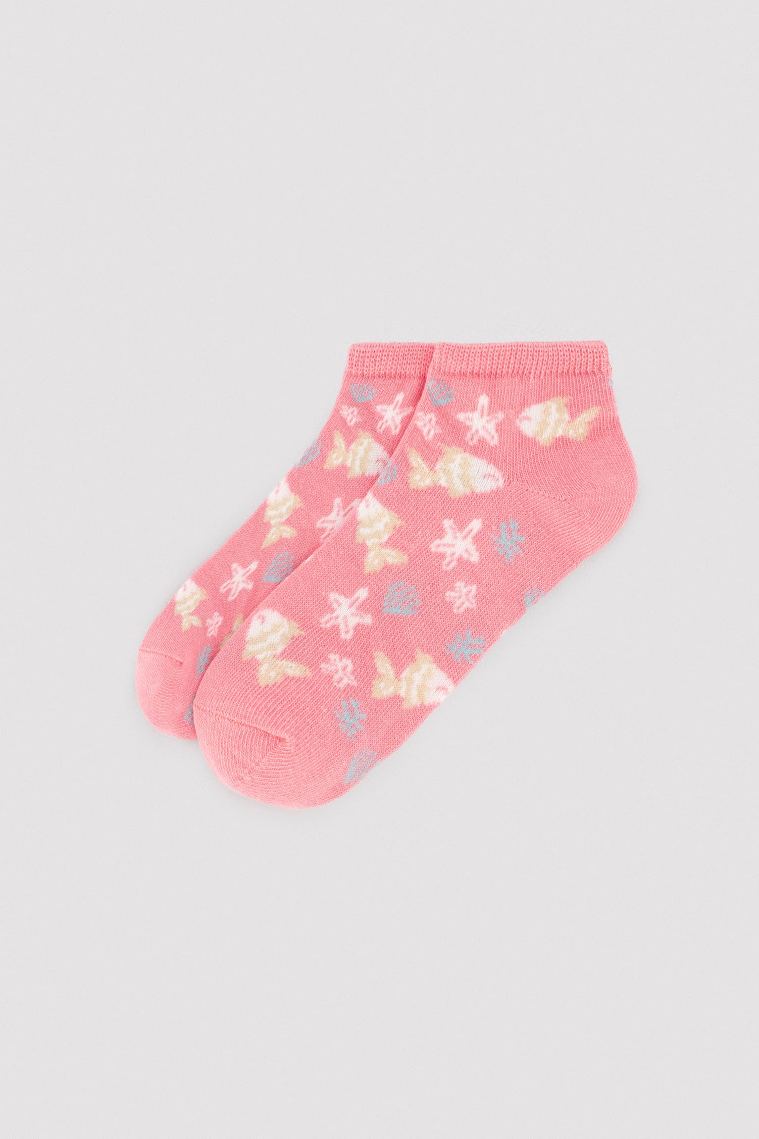 Lot de 3 paires de chaussettes enfant imprimées, couleur mer