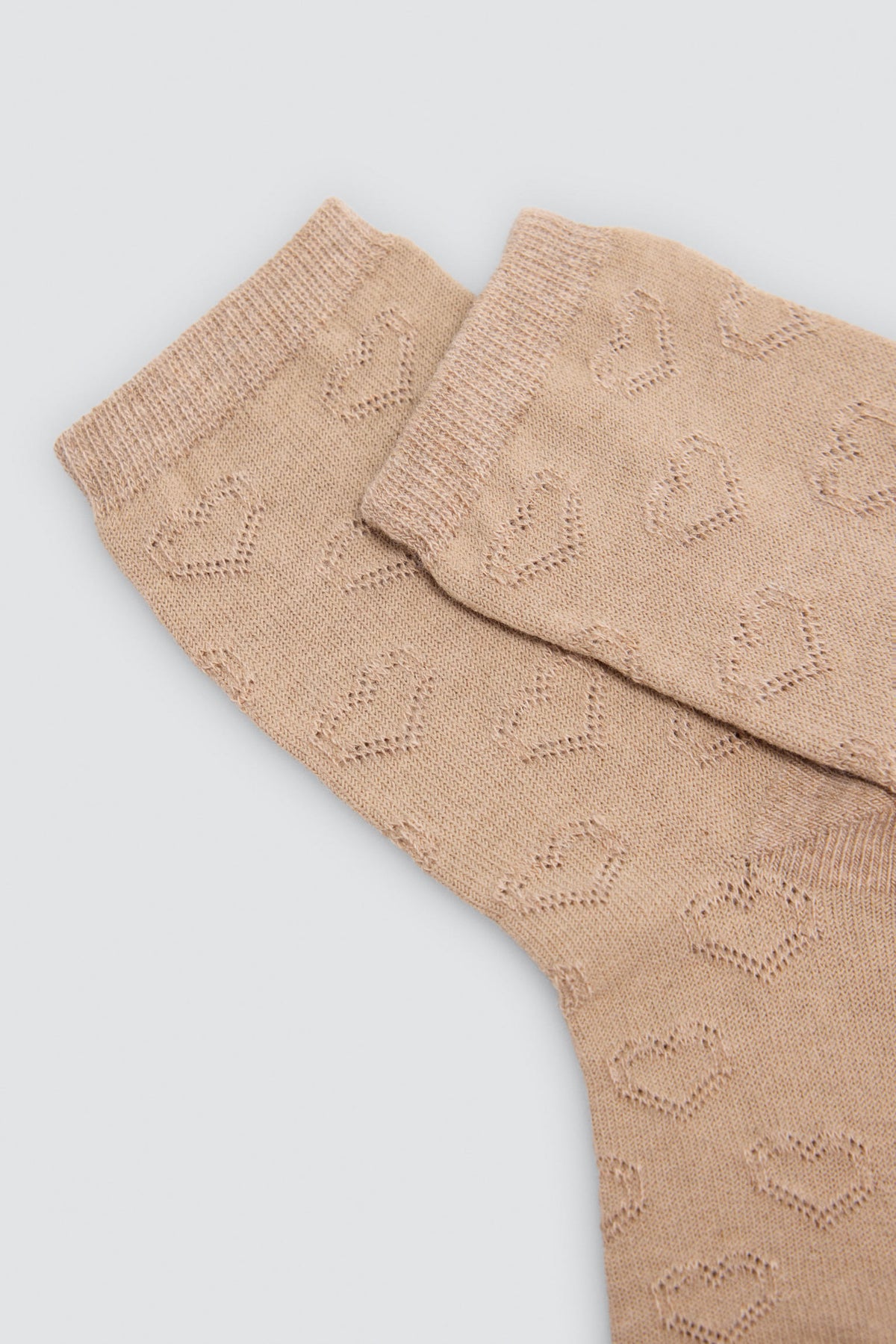 Lot de 4 chaussettes fille bord anti-compression imprimés variés