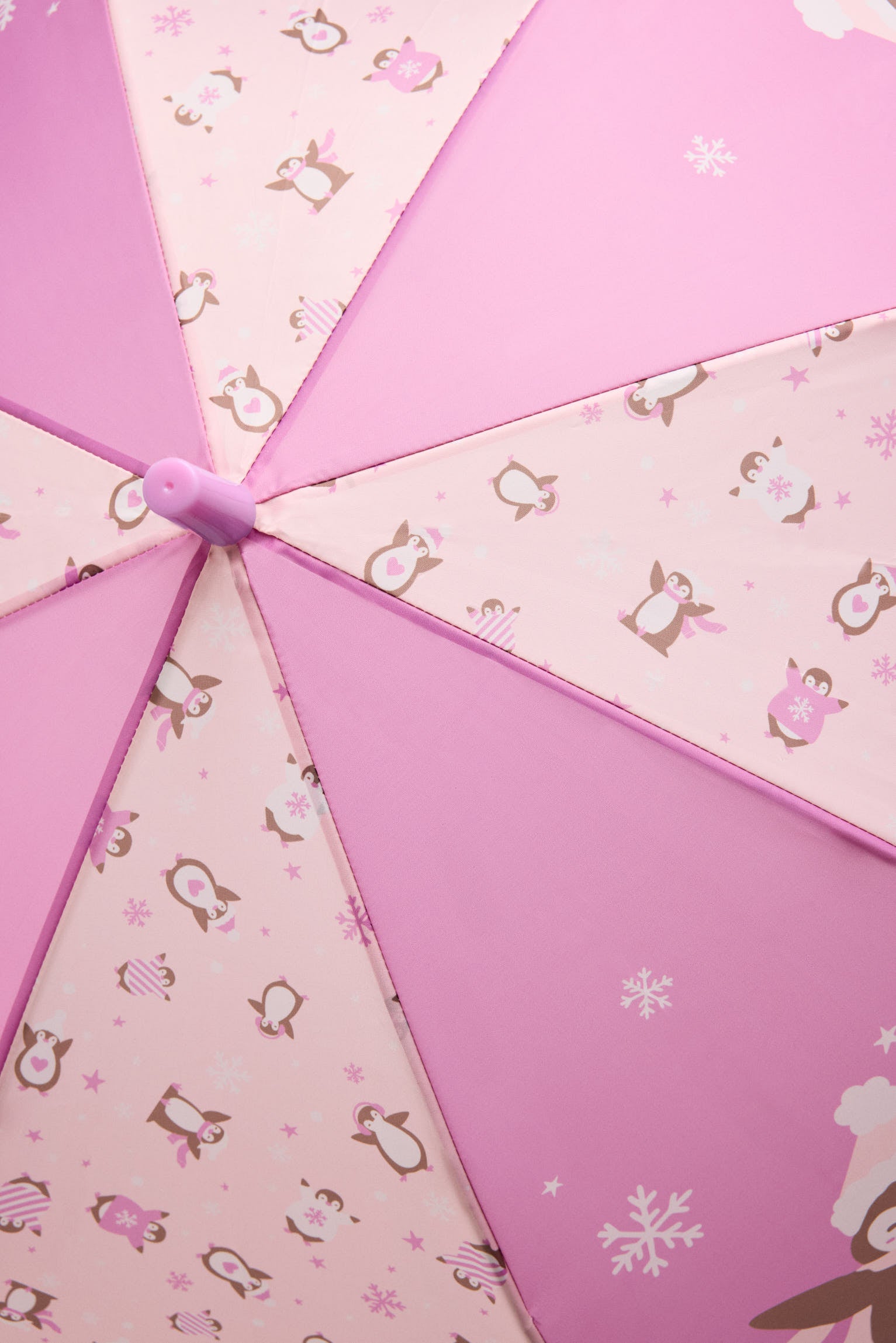 PREVENTA Paraguas niña estampado pingüinos